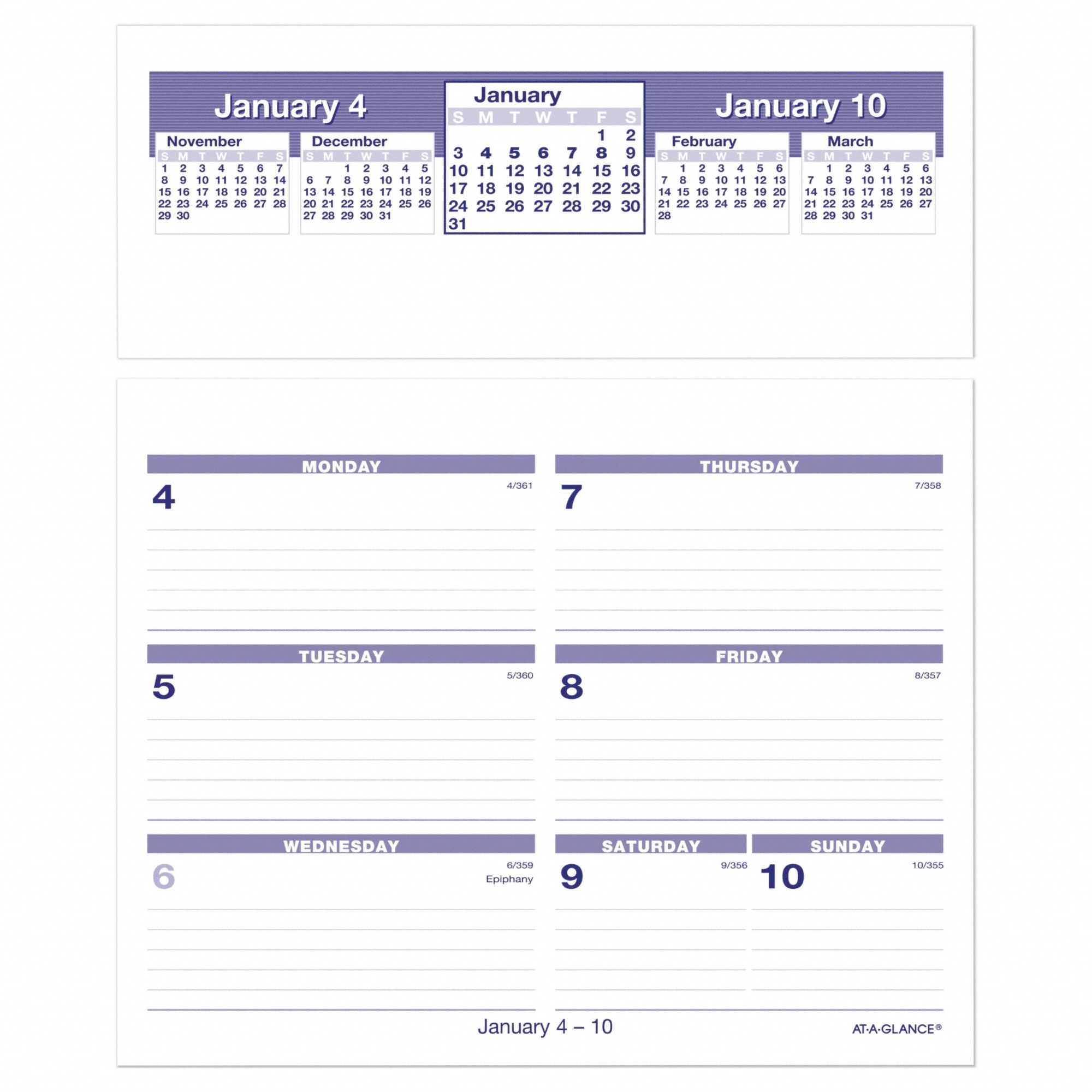 Desktop Calendar Refill