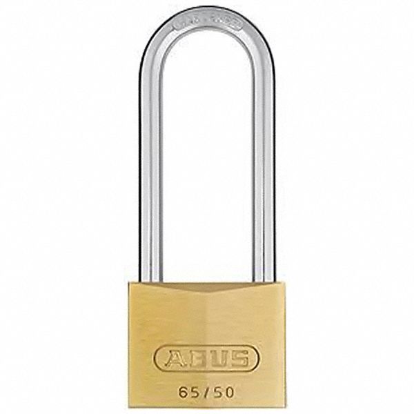 PADLOCK BRASS 2IN WIDTH KD