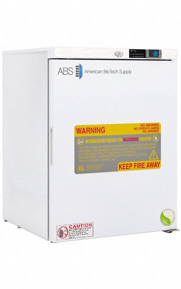 Laboratory Freezer: Undercounter, 4 cu ft, -25°C to -15°C, Swing Solid, 115V