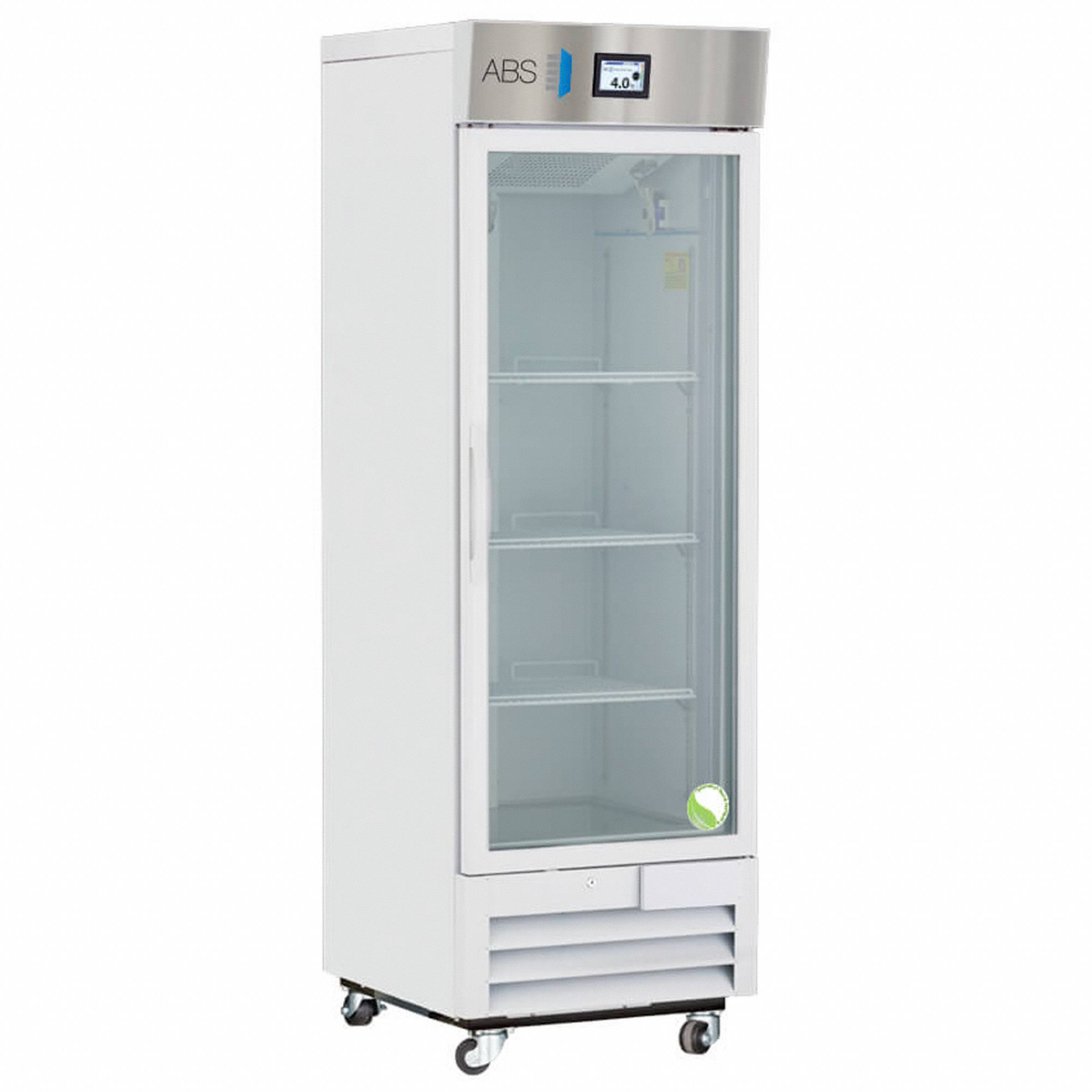 Laboratory Refrigerator: 16 cu ft, Upright, 1°C to 10°C, 25 in Overall Wd