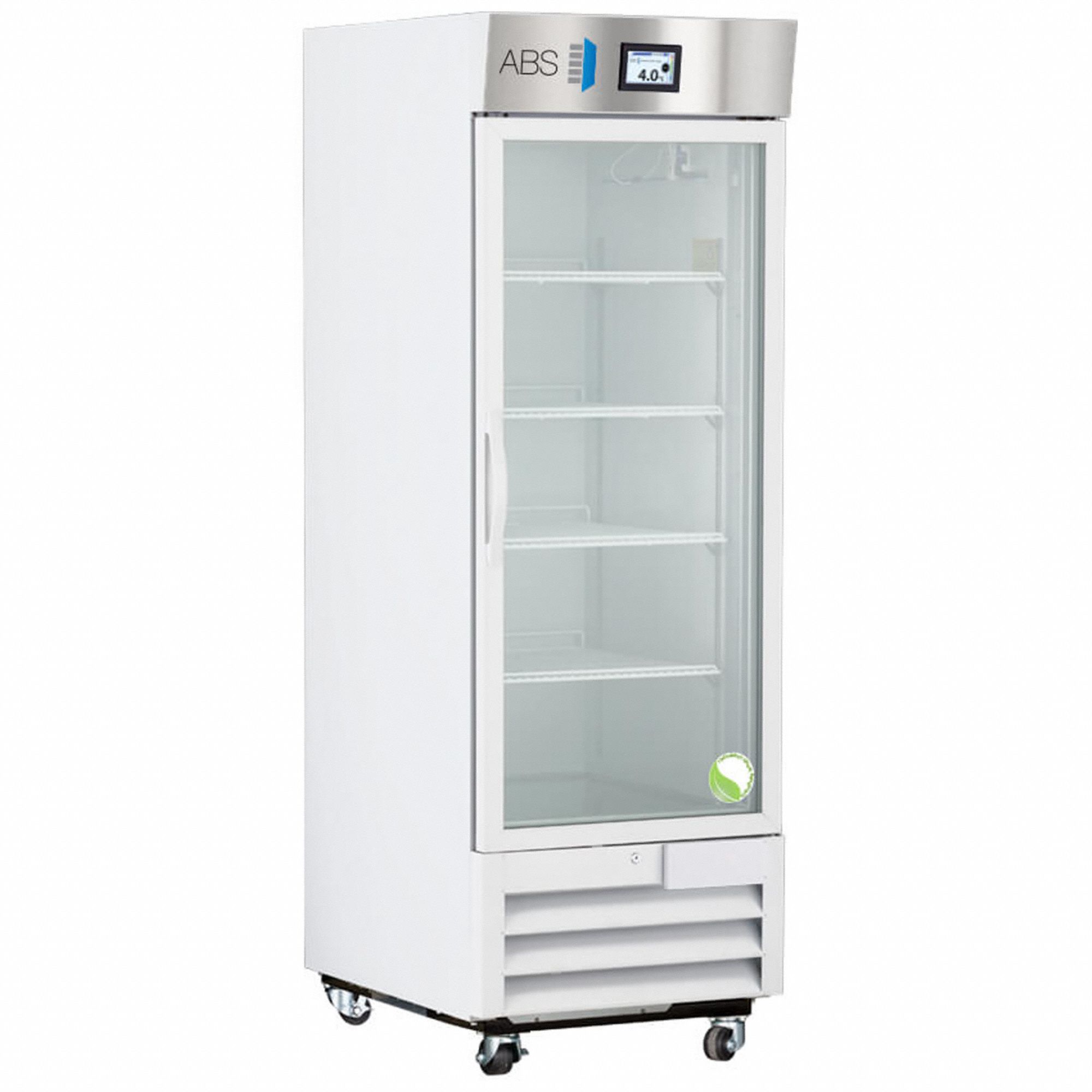 Laboratory Refrigerator: 23 cu ft, Upright, 1°C to 10°C, 6 3/4 ft Overall Ht