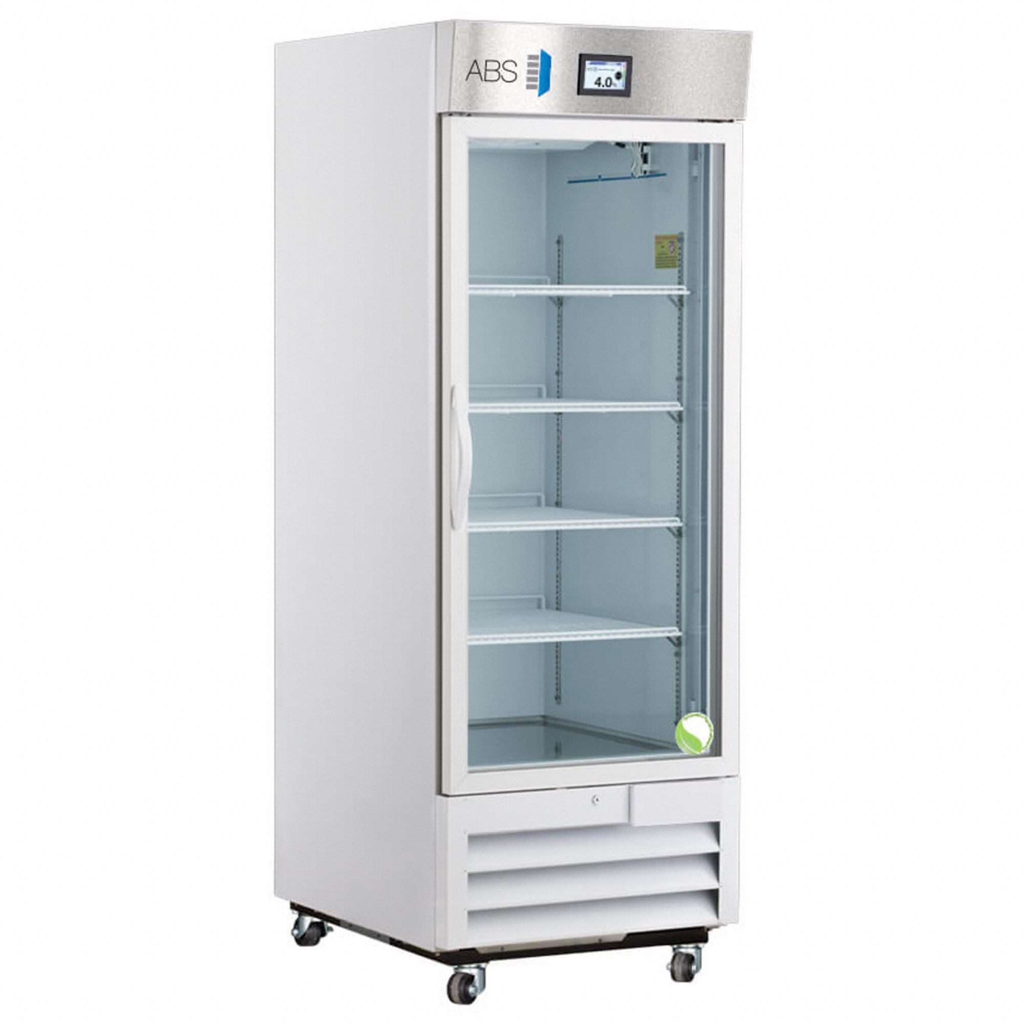 Laboratory Refrigerator: 26 cu ft, Upright, 1°C to 10°C, 6 3/4 ft Overall Ht