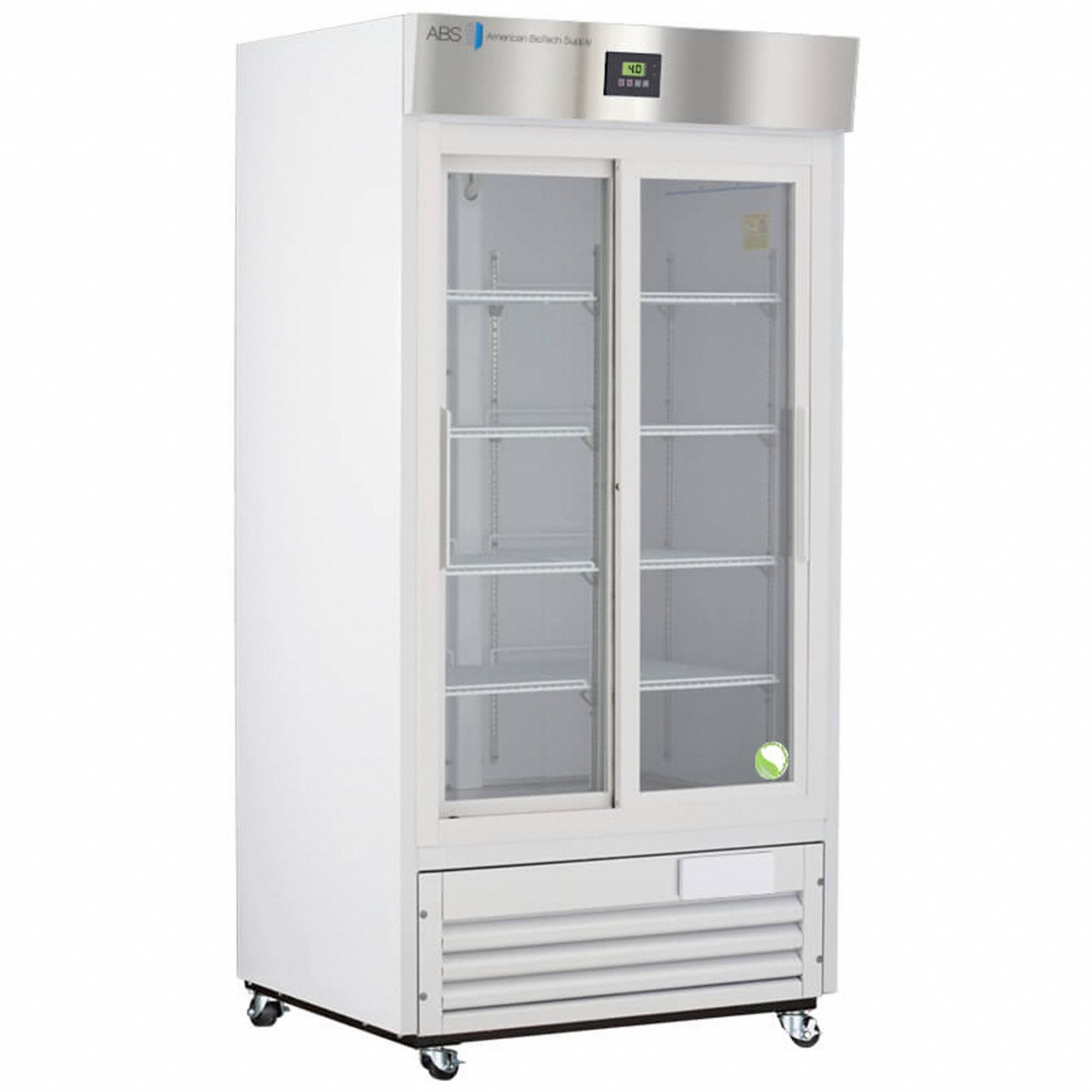 AMERICAN BIOTECH SUPPLY, 33 cu ft, Upright, Laboratory Refrigerator ...