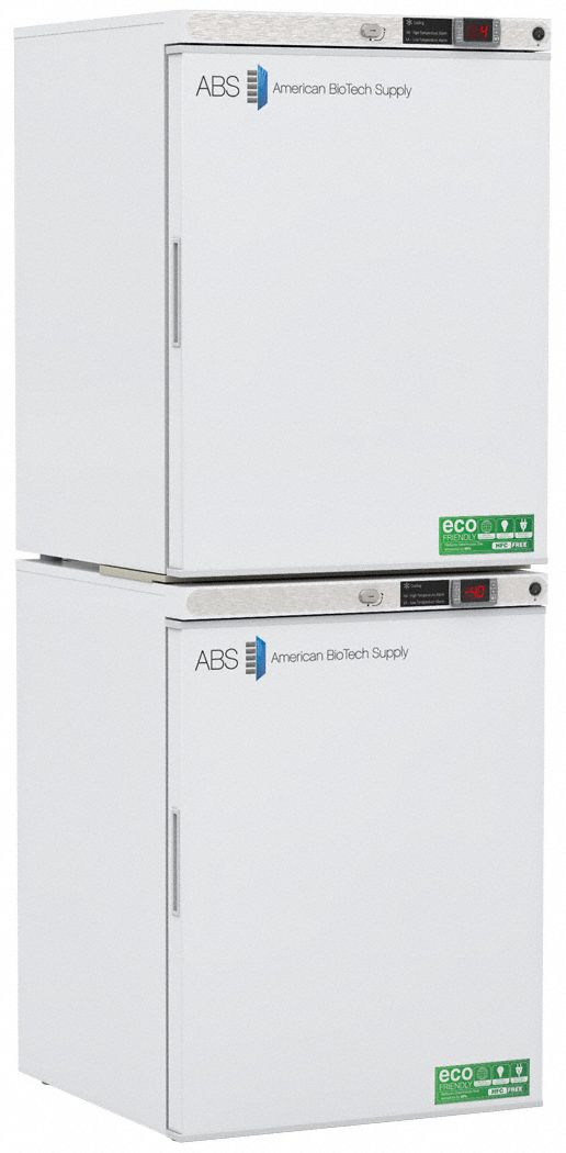 Laboratory Refrigerator and Freezer: 5.2 cu ft Refrigerator Capacity, Manual