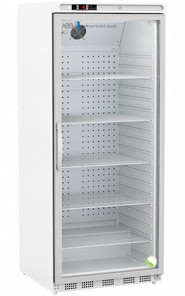 Laboratory Refrigerator: 20 cu ft, Upright, 1°C to 10°C, Swing Glass, R-600a