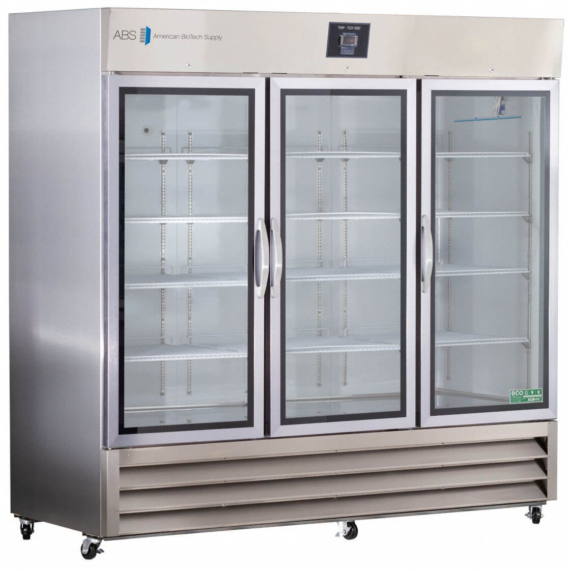 Laboratory Refrigerator: 72 cu ft, Upright, 1°C to 10°C, 6 3/4 ft Overall Wd