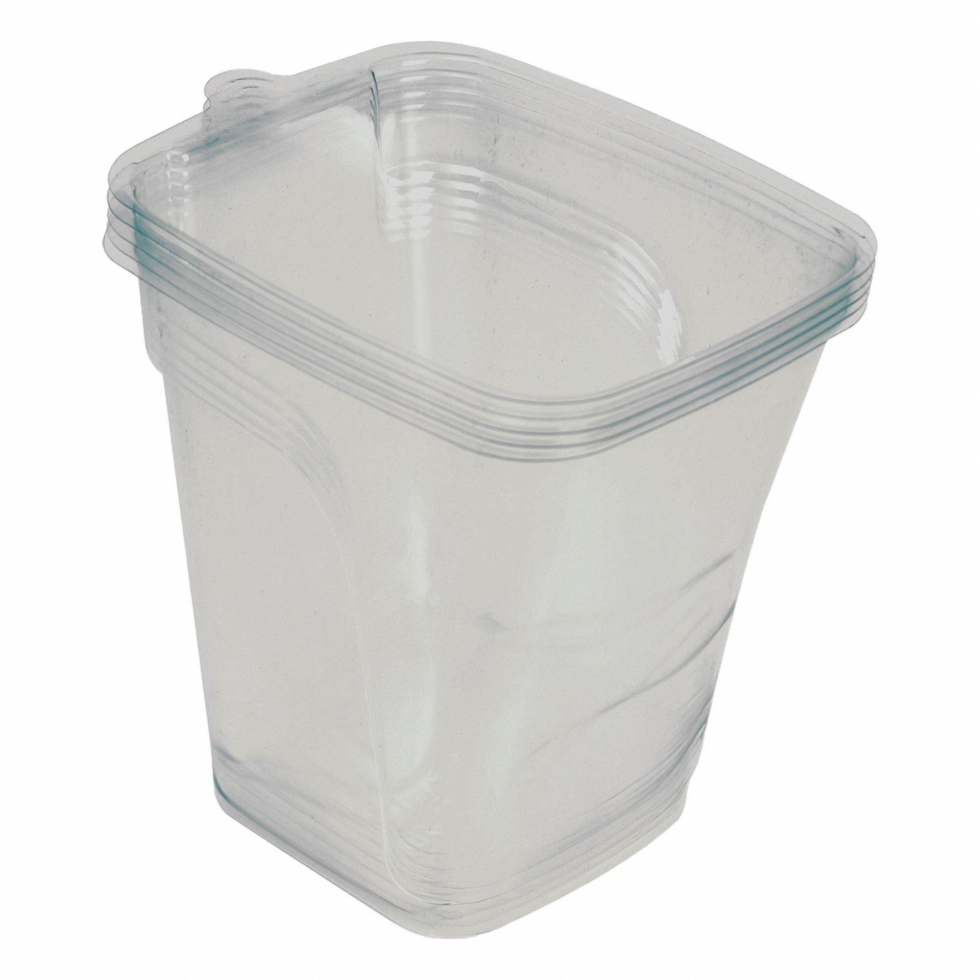 Ladder Paint Cup Line: For Stepladders, Plastic, 6.5 in Overall Lg, 6.4 in Overall Wd
