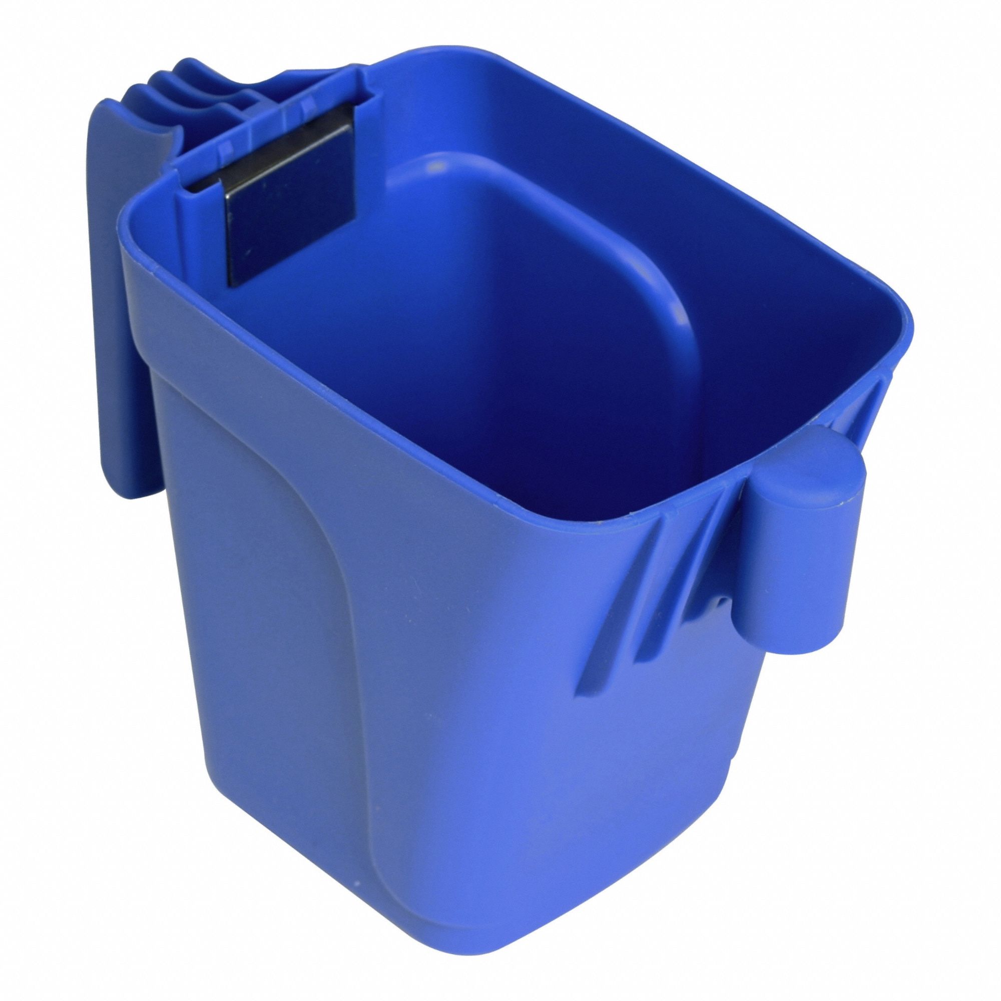 Ladder Paint Cup: For Stepladders, Plastic, 8.6 in Overall Lg, 4.5 in Overall Wd