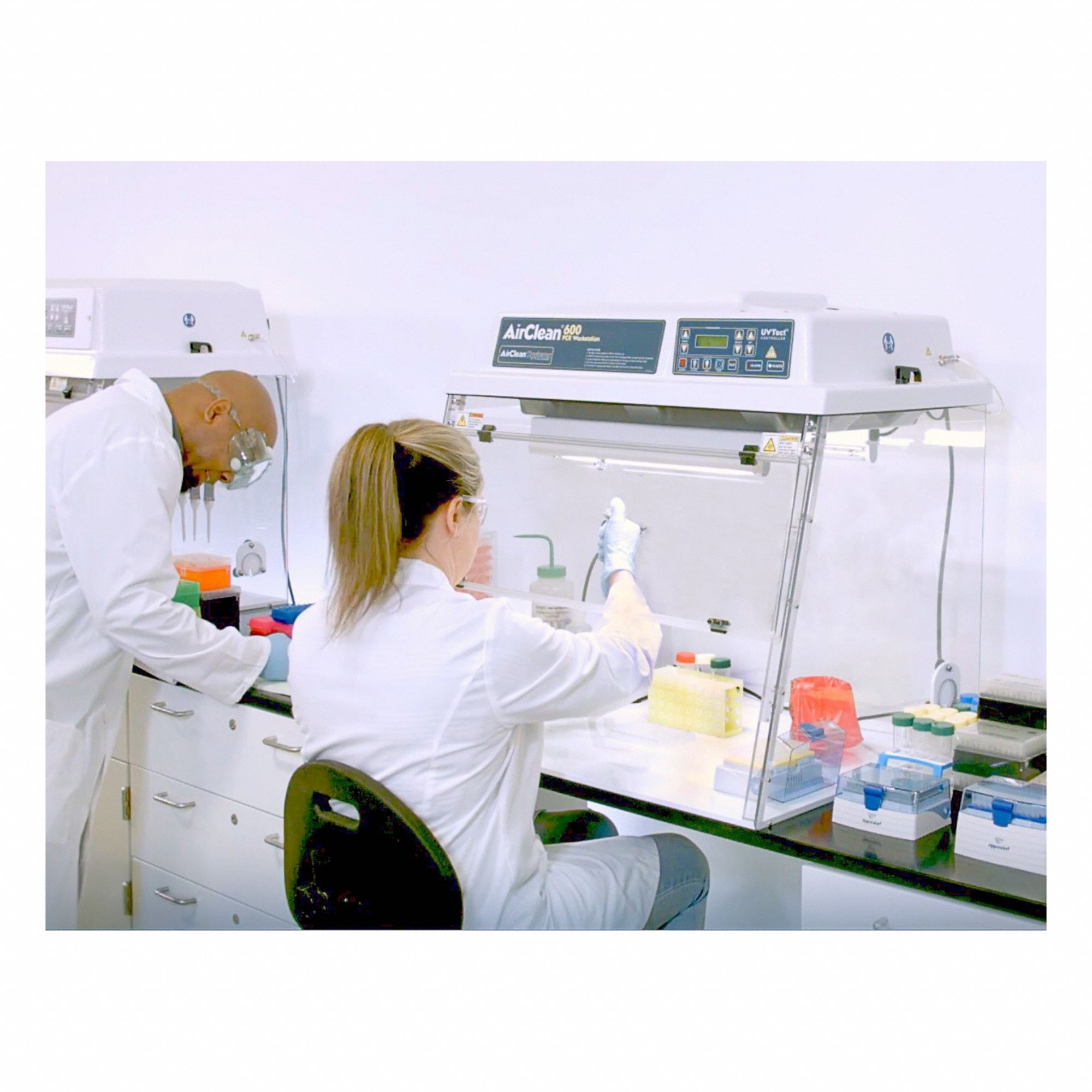 Biosafety Cabinet: Class I, 4 ft Overall Wd, 24 in Overall Dp, 32 in Overall Ht