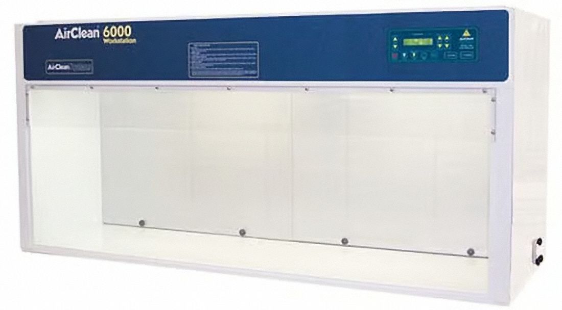 エルセラーン Clean Air AIRCLEAN SYSTEMS, AirClean Systems, 96 in Overall Wd, Laminar Flow