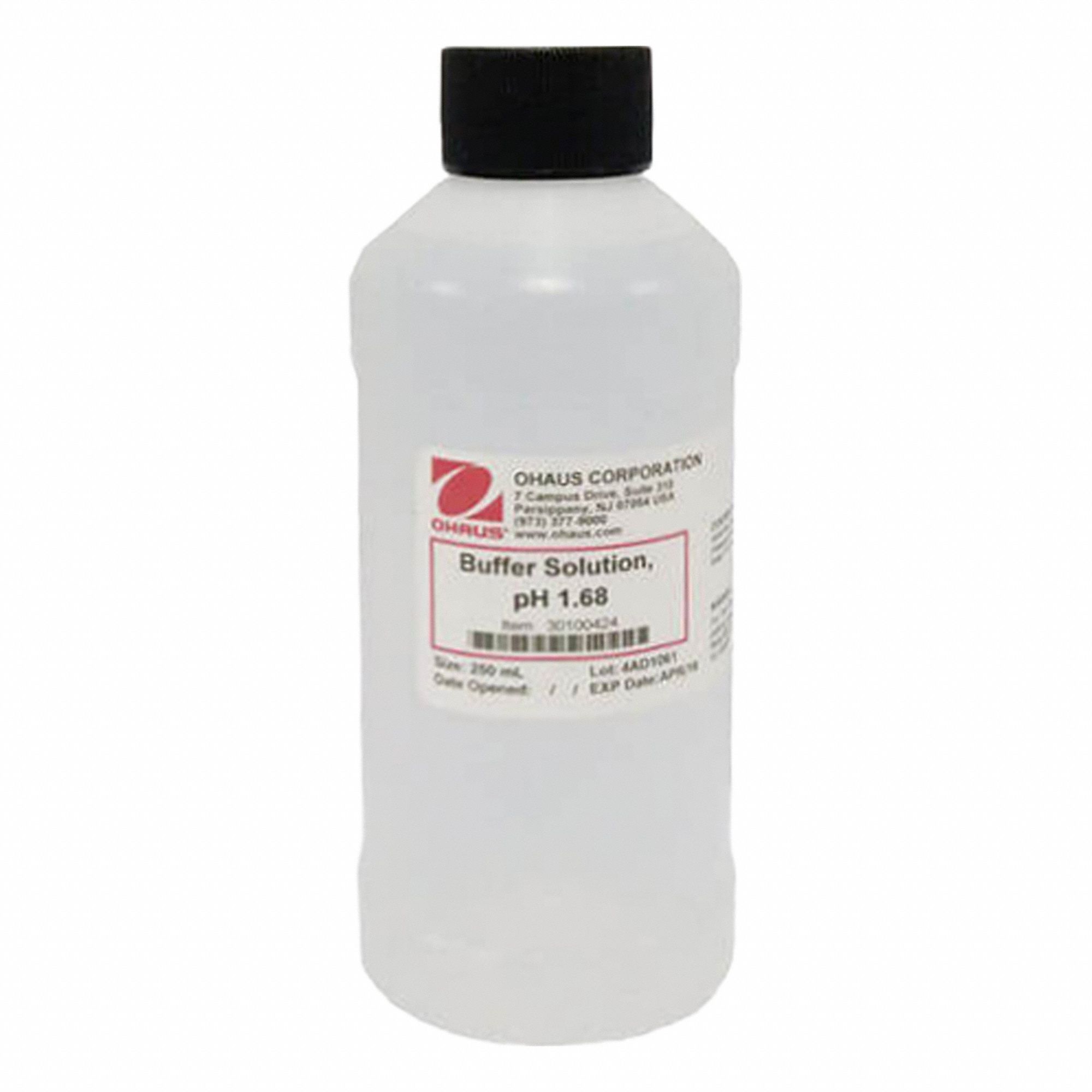OHAUS, 250 mL Volume, Liquid, pH Buffer - 411LN9|30100424 - Grainger
