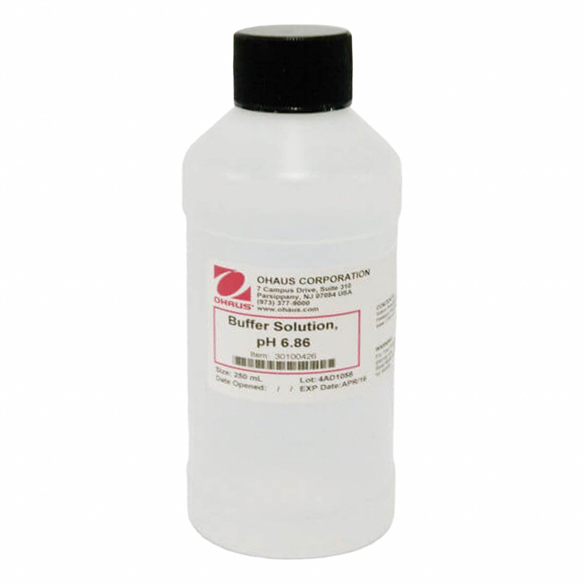 OHAUS, 250 mL Volume, Liquid, pH Buffer - 411LN8|30100426 - Grainger