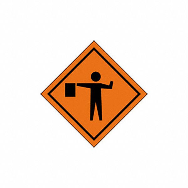 MEN WORKING ROLL UP SIGN