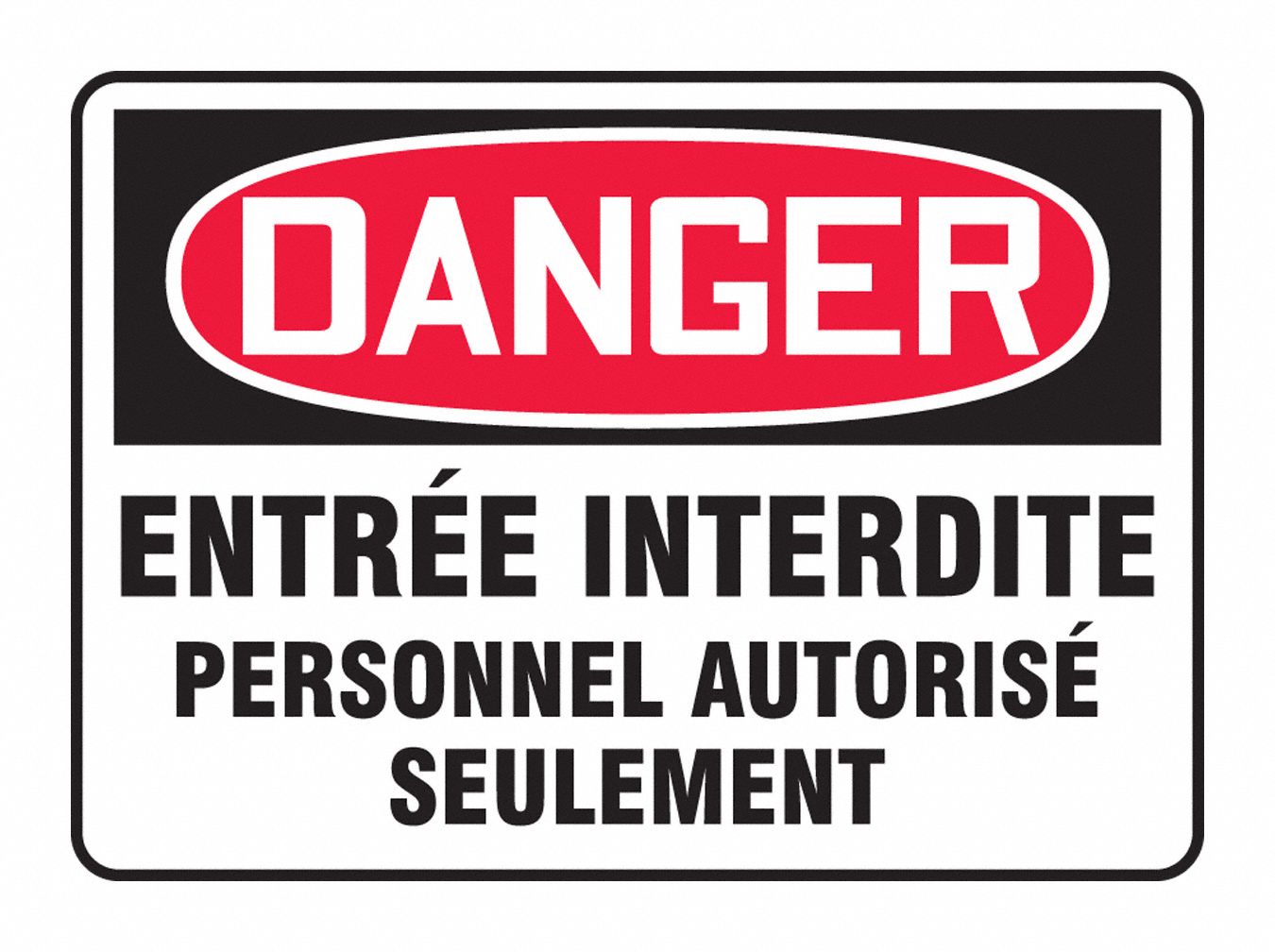 DANGER PERSONNEL AUTORISE SEULEMENT