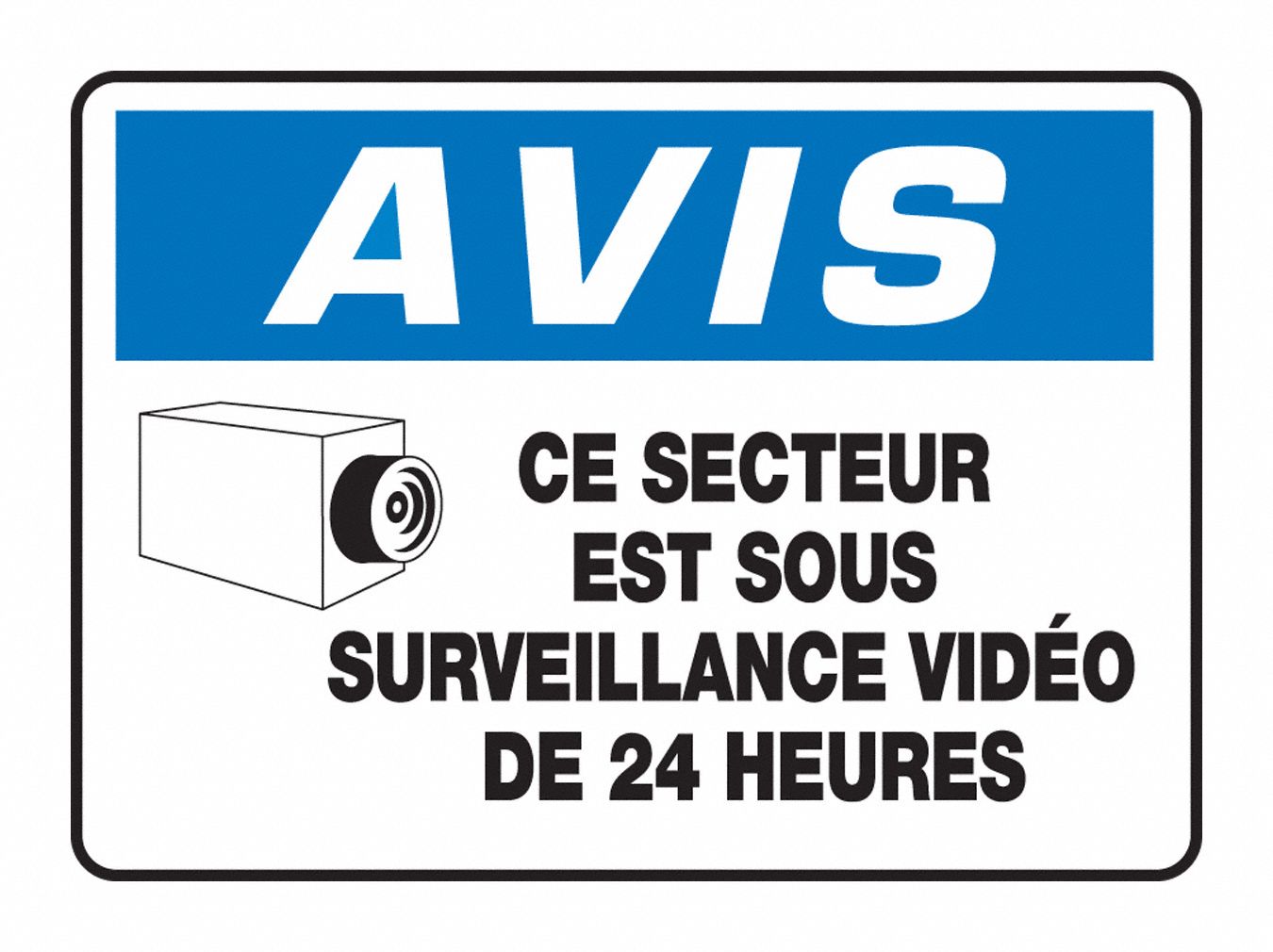 SURVEILLANCE CAMERA 10X14 ALUM