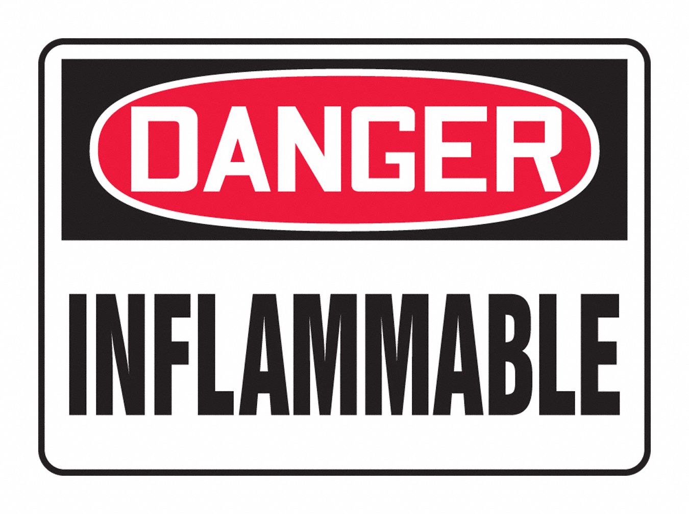 AFF.PLST DANGER INFLAMMABLE