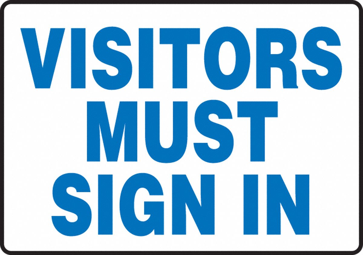 SIGN VISITOR