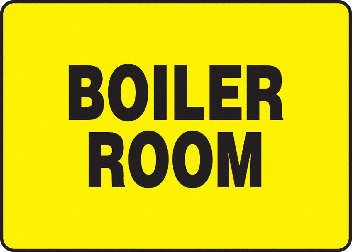 SIGN BOILER ROOM