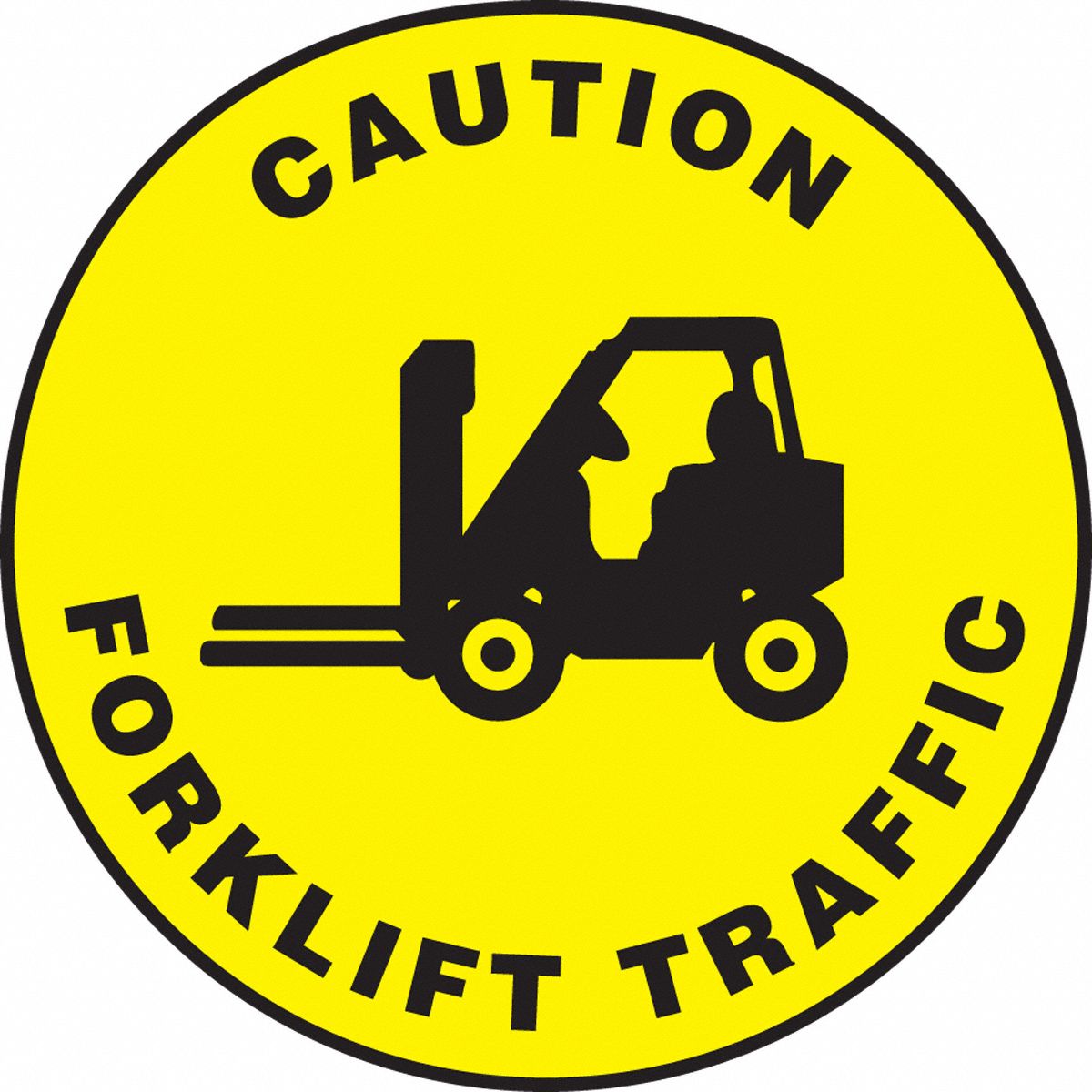 CAUTION FORKLIFT TRAFFIC