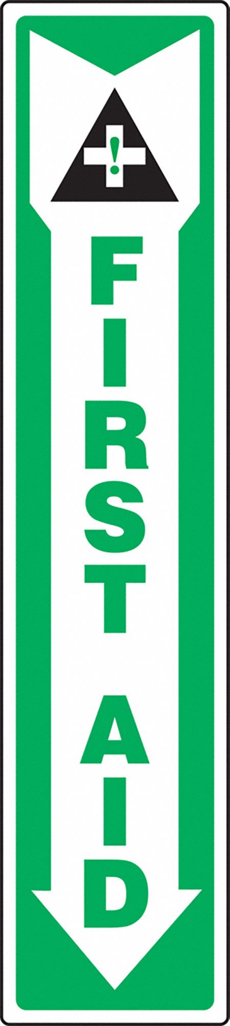 PANNEAU PREMIERS SOINS 4 X 18