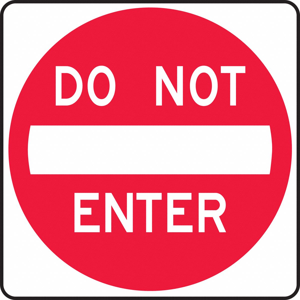DO NOT ENTER ALLUM 24X24