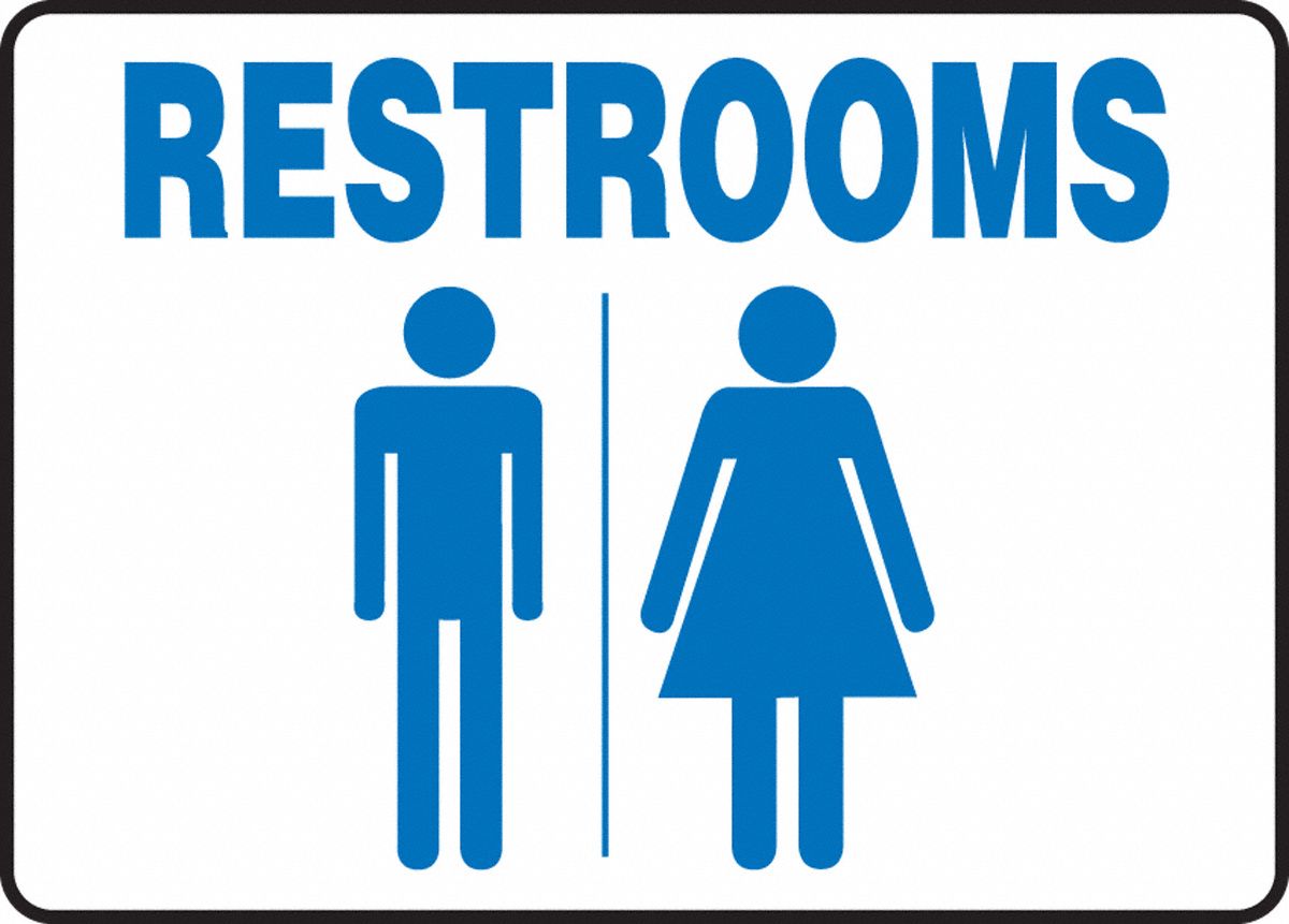RESTROOM SIGN