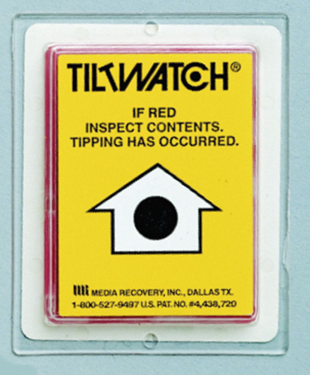 TILT WATCH LABEL