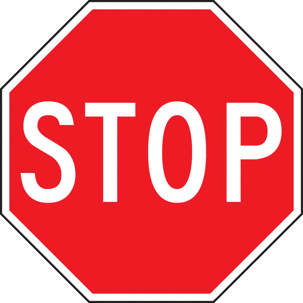 SAFETY SIGN STOP ALUMINUM