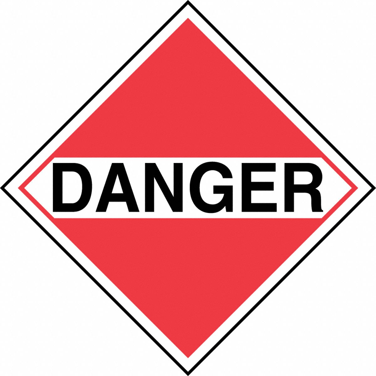 TDG PLACARD DANGER