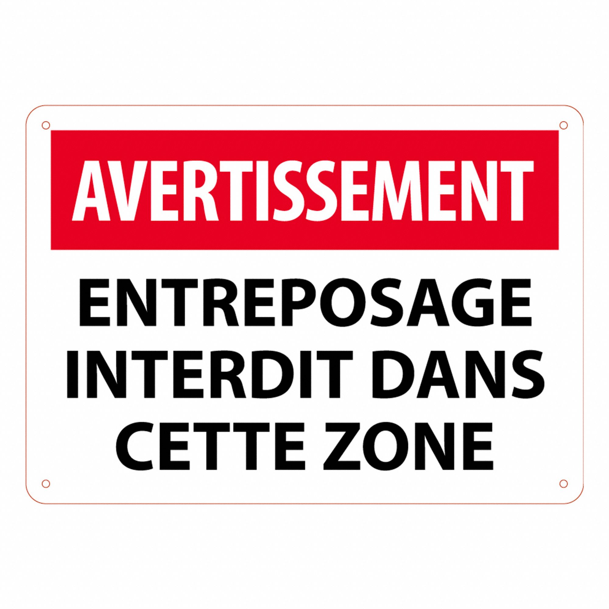 SIGN,FRENCH,RECTANGLE,METAL