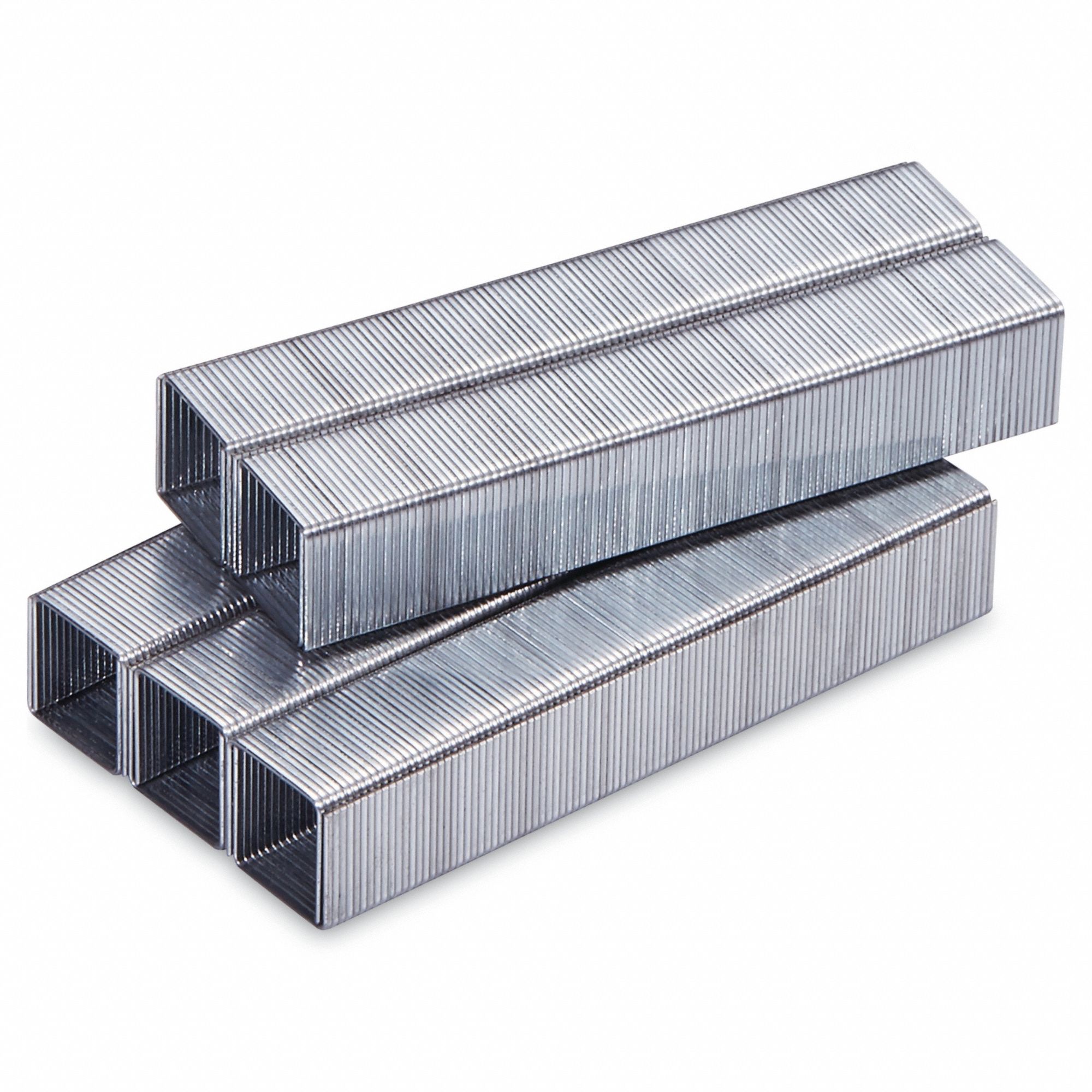 Staples: 100 Sheet Capacity, 1/2 in Leg Lg, 1/2 in Crown Size, Chisel Point, 1, 000 PK