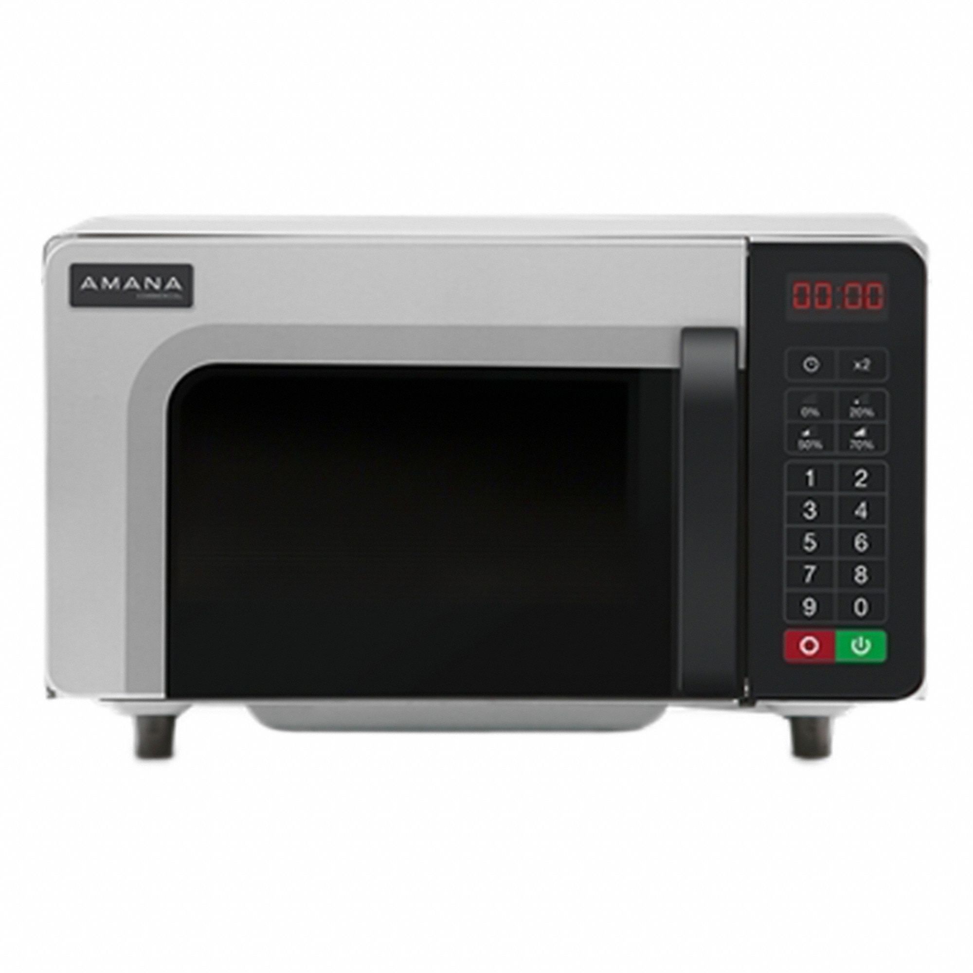 Microwave: Stainless Steel, 0.8 cu ft Oven Capacity, 1, 000 W Cooking Watt, 5 Power Levels