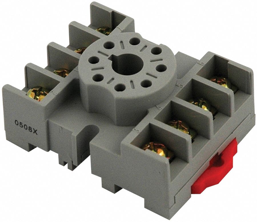 Relay Socket Octal 8 Pins 10 A