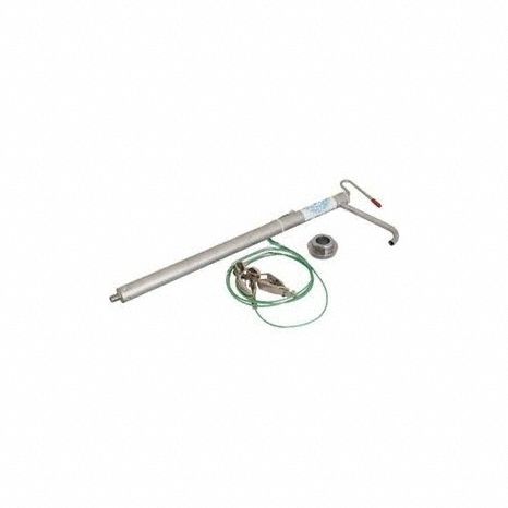 ACTION PUMP Hand Pump: Piston Action, Pump with Spout, 8 oz per stroke, 1,000 cps Max. Viscosity (MPN ACT-SS-5). Key specifications — Brand: ACTION PUMP; Maximum Flow Rate: 8 oz per stroke; Suction Tube Material: 316 SS; Seal Material: PTFE.