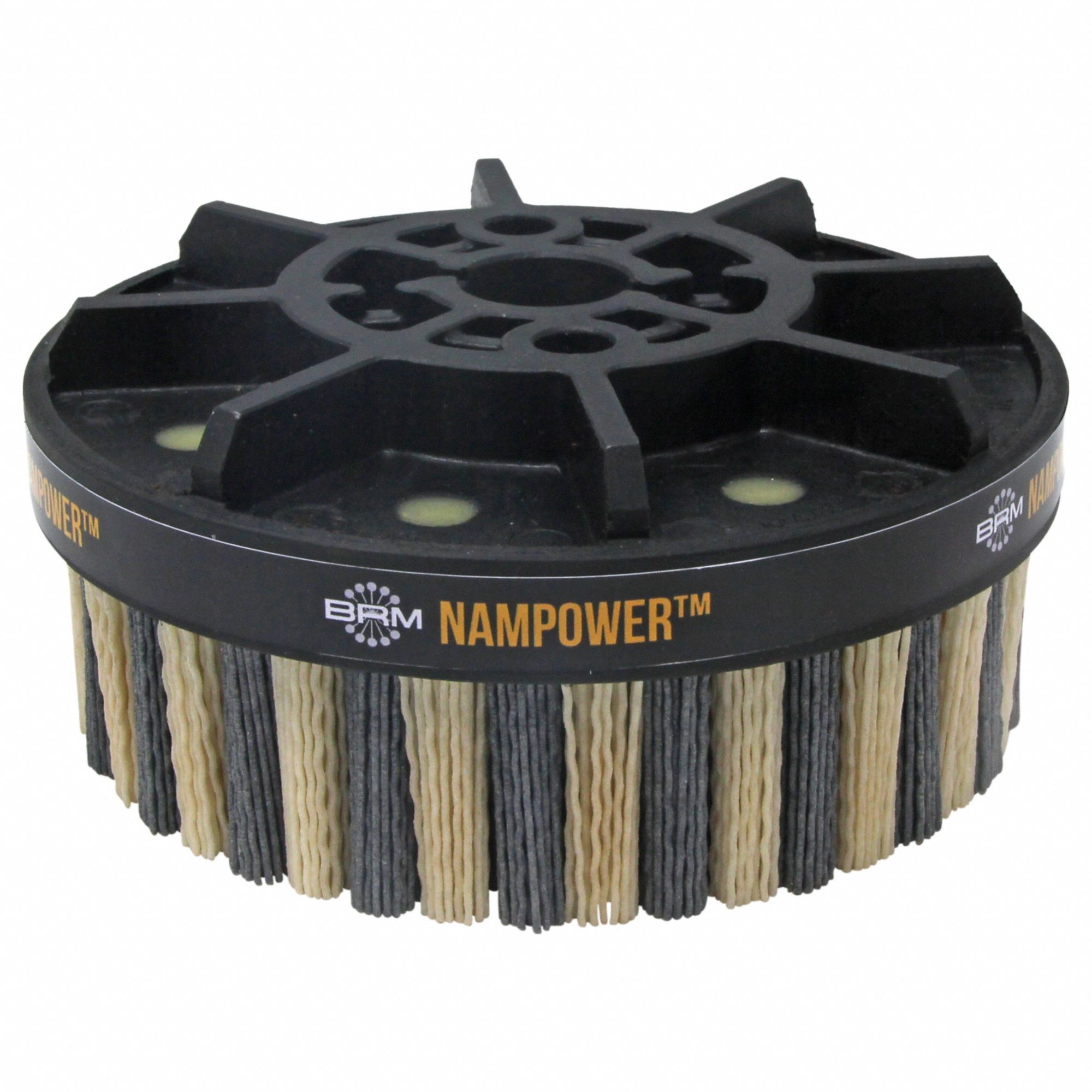NAMPOWER, Dot, 150 mm Dia, Disc Brush 337WK9ADD1503880 Grainger