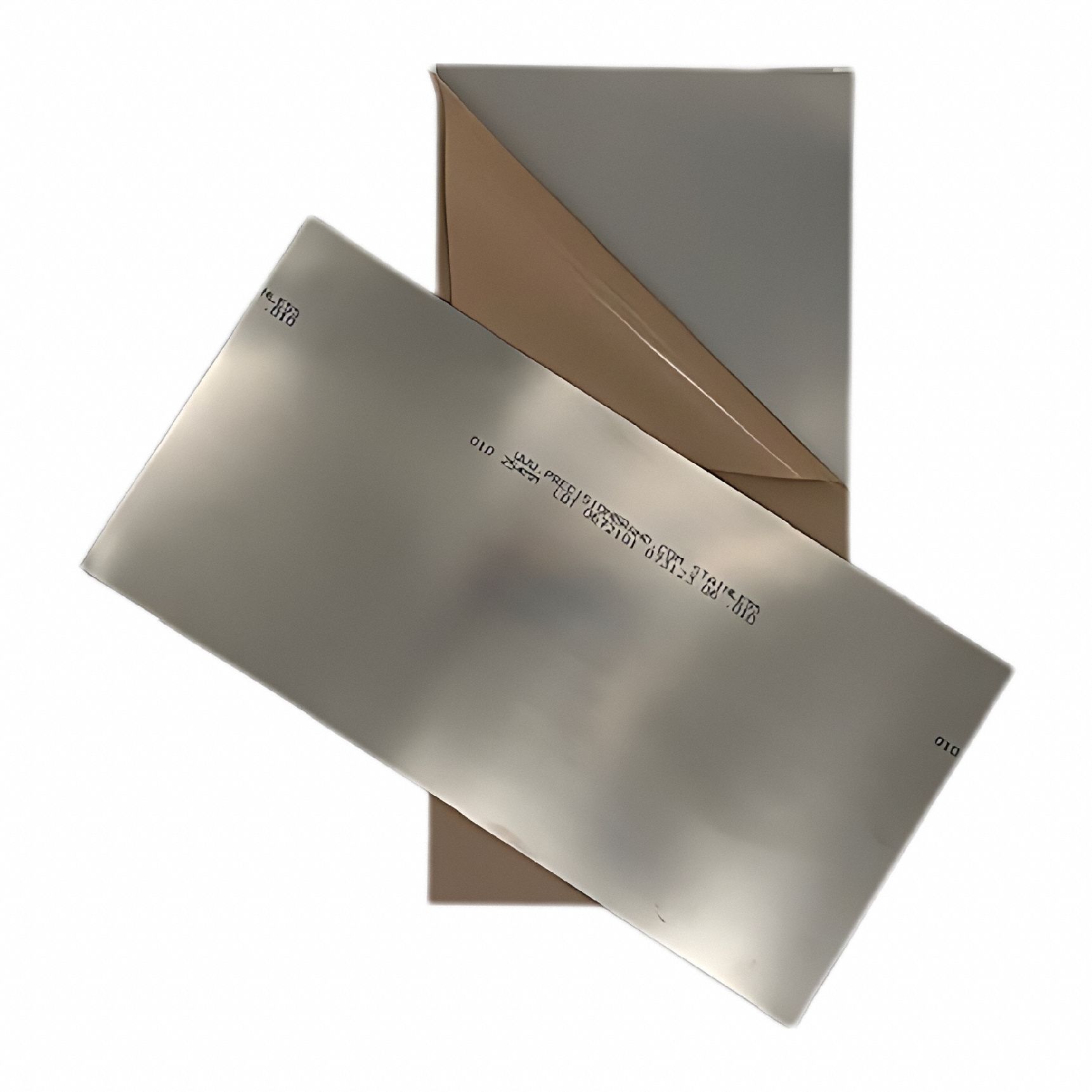 Shim Stock: 12 in Shim Lg, 6 in Shim Wd, 0.001 in Thick, Stainless Steel, 18-8, Plain, Full Hard