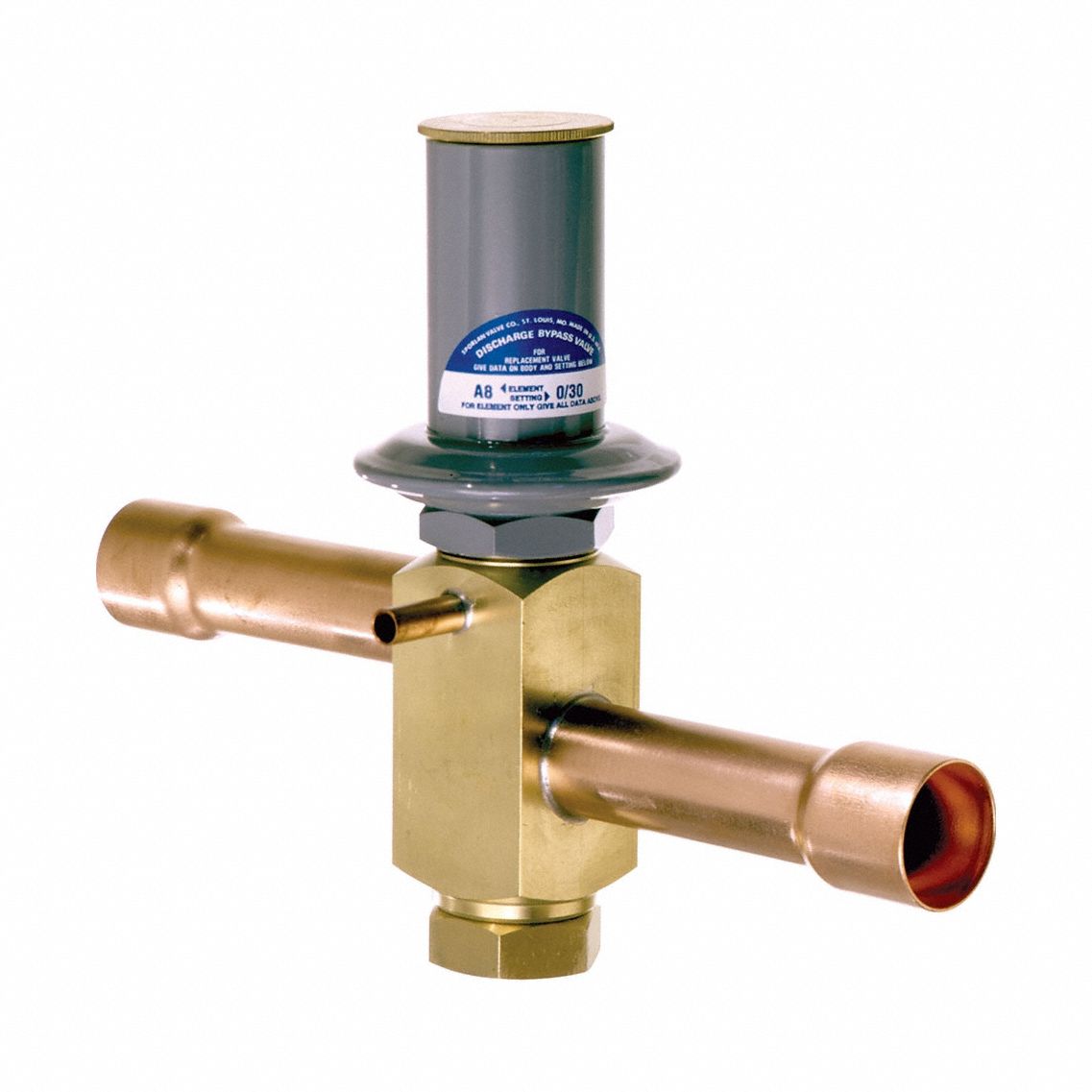 Pressure Regulating Valve: Pressure, Two-Way, 5/8 in Female Sweat Pipe Connection