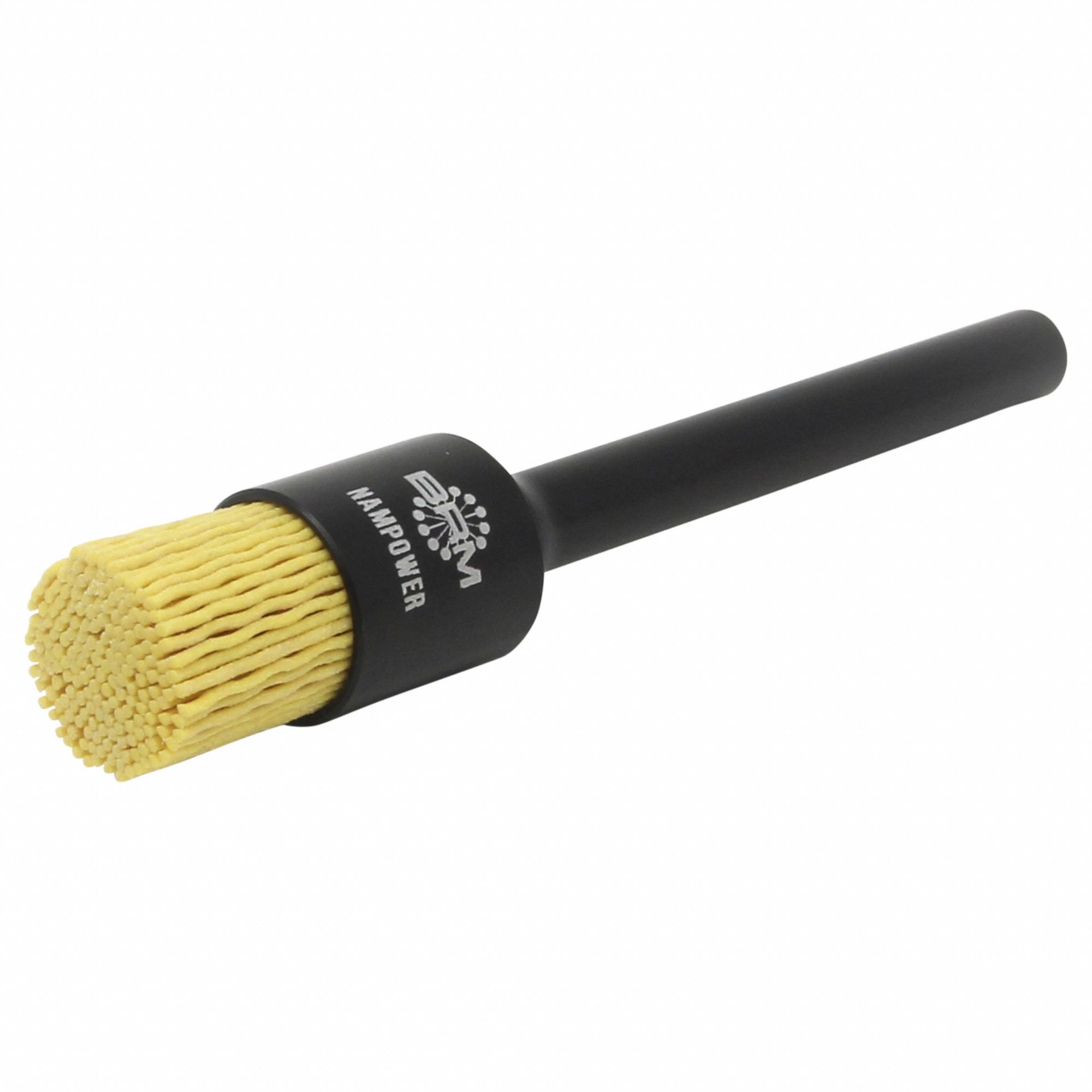 NAMPOWER, Crimped Ceramic, 3/4 in Dia, End Brush 388RF6AEB3434120