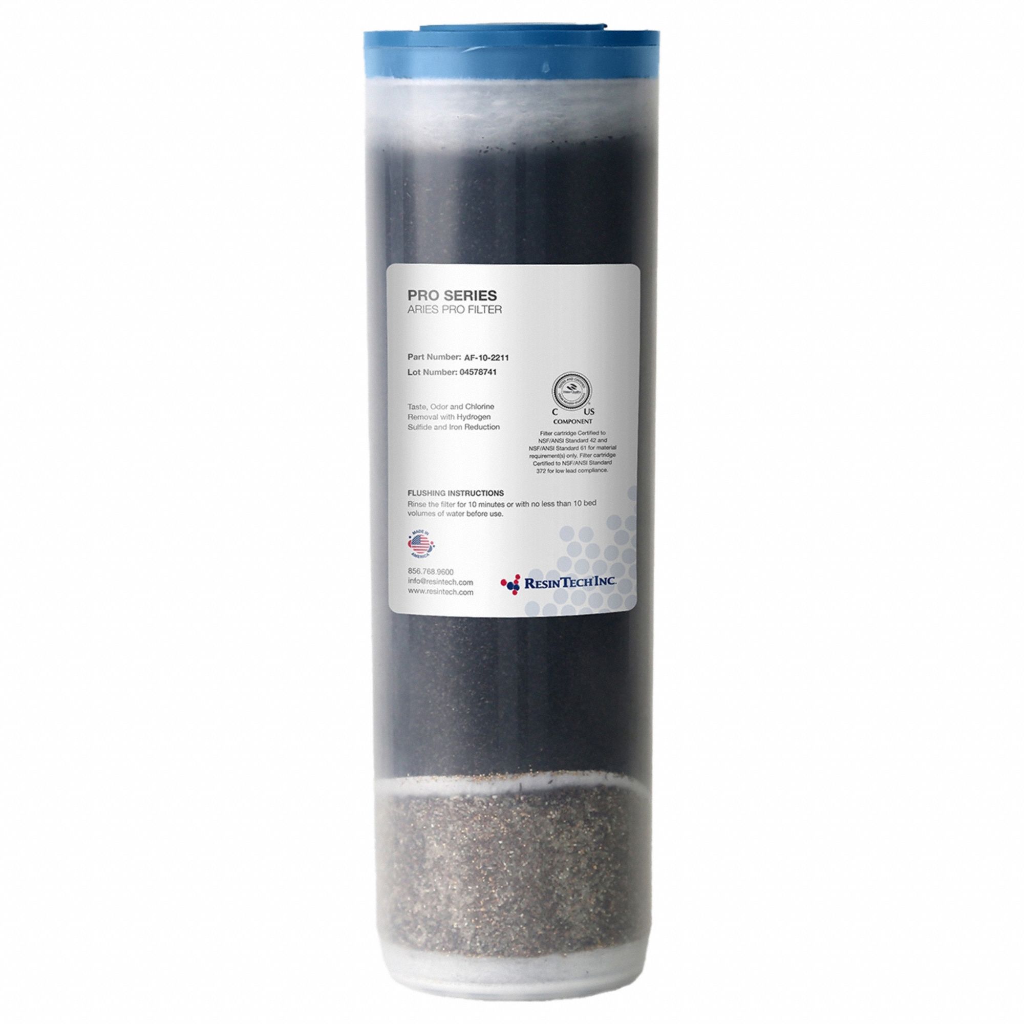 Carbon/KDF 85 Cartridge: Bacteria/Chlorine/Metals/Organic Contamination, AGC50C/KDF85, 1