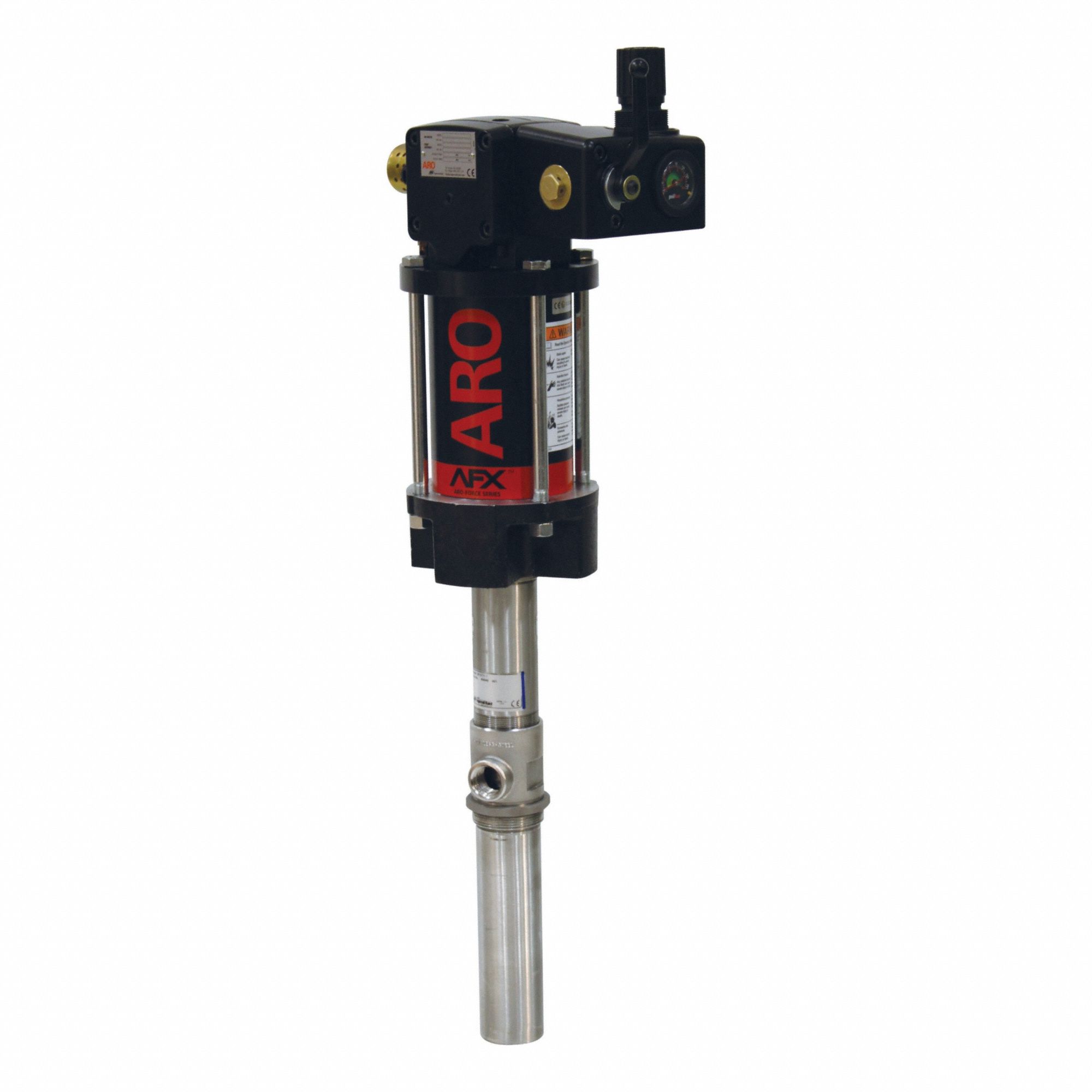 Air Drum Pump: Pump Only, 9:1, 2.9 gpm Max. Flow Rate, 1, 500 cps Max. Viscosity