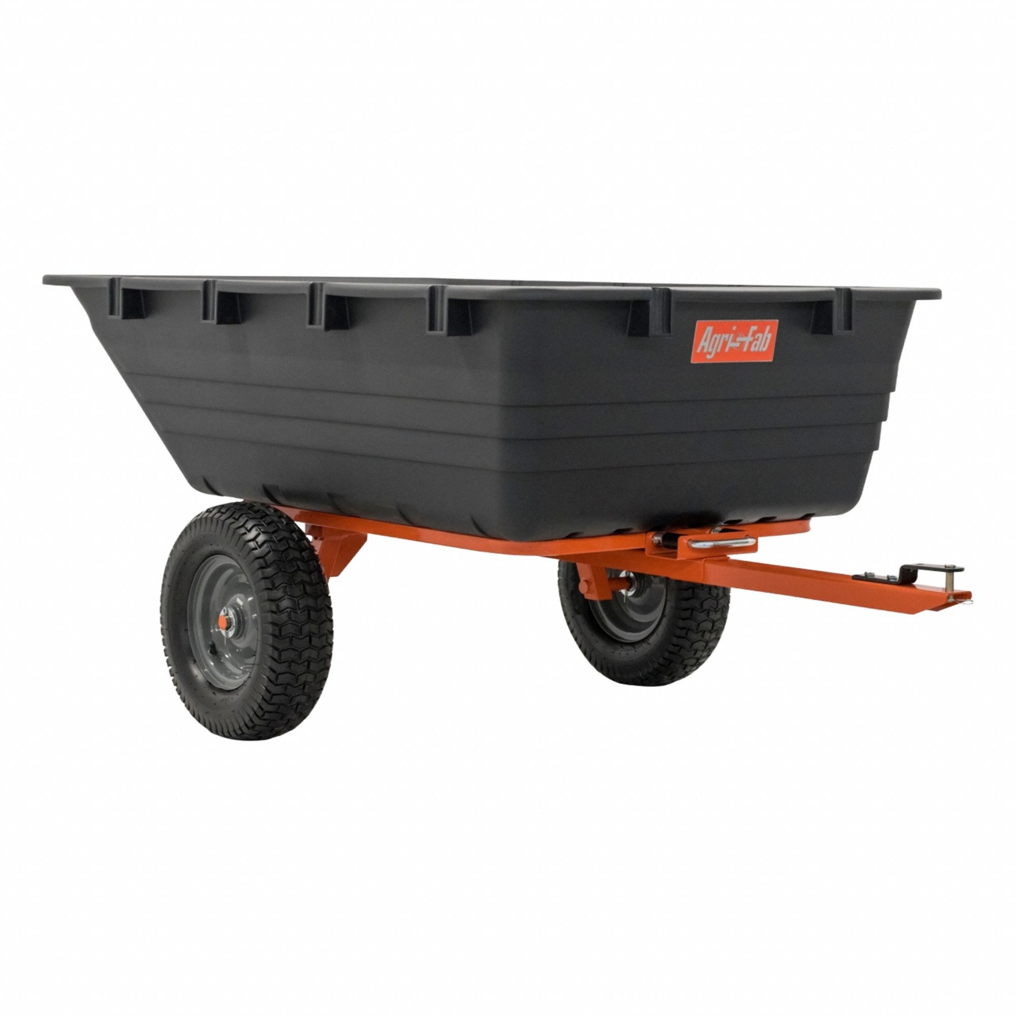 Utility Poly Cart, 18": 2 Wheels, 18 cu ft Cubic Foot Capacity, 1, 123 lb Load Capacity