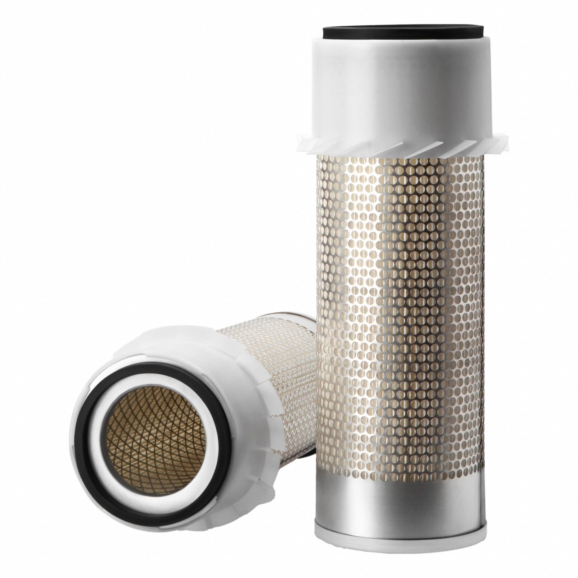 Automotive Air Filter: Round-Oval, Engine, Round, Axial Seal, 5 1/4 in Outside Dia