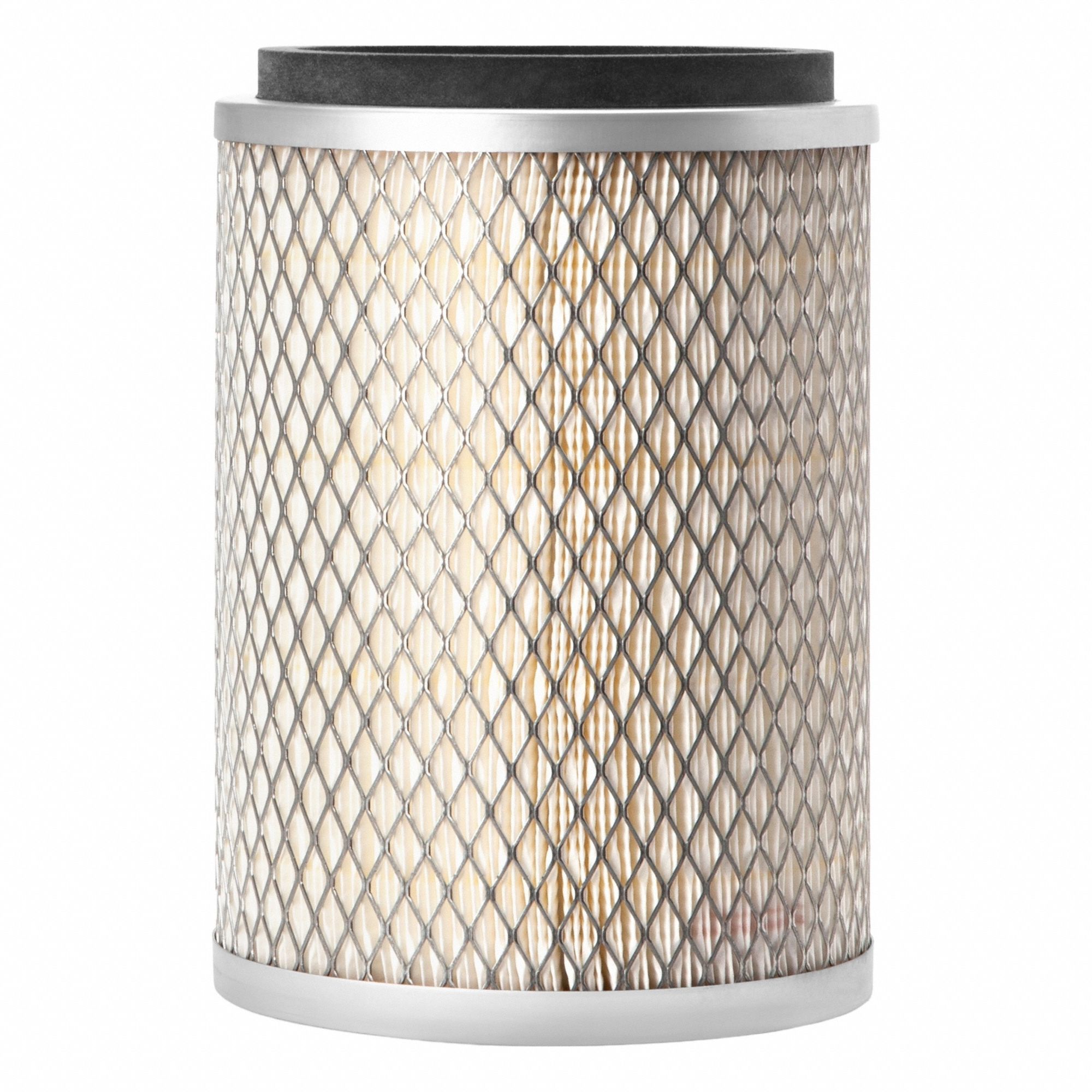 Air Filter: Round-Oval, Engine, Round, Axial Seal, 6 27/32 in Outside Dia, Caterpillar