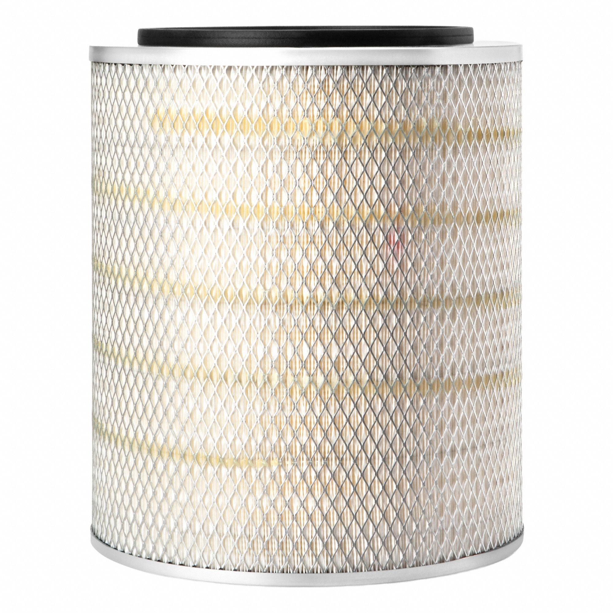 Air Filter: Round-Oval, Engine, Round, Axial Seal, 13 27/32 in Outside Dia, Trucks