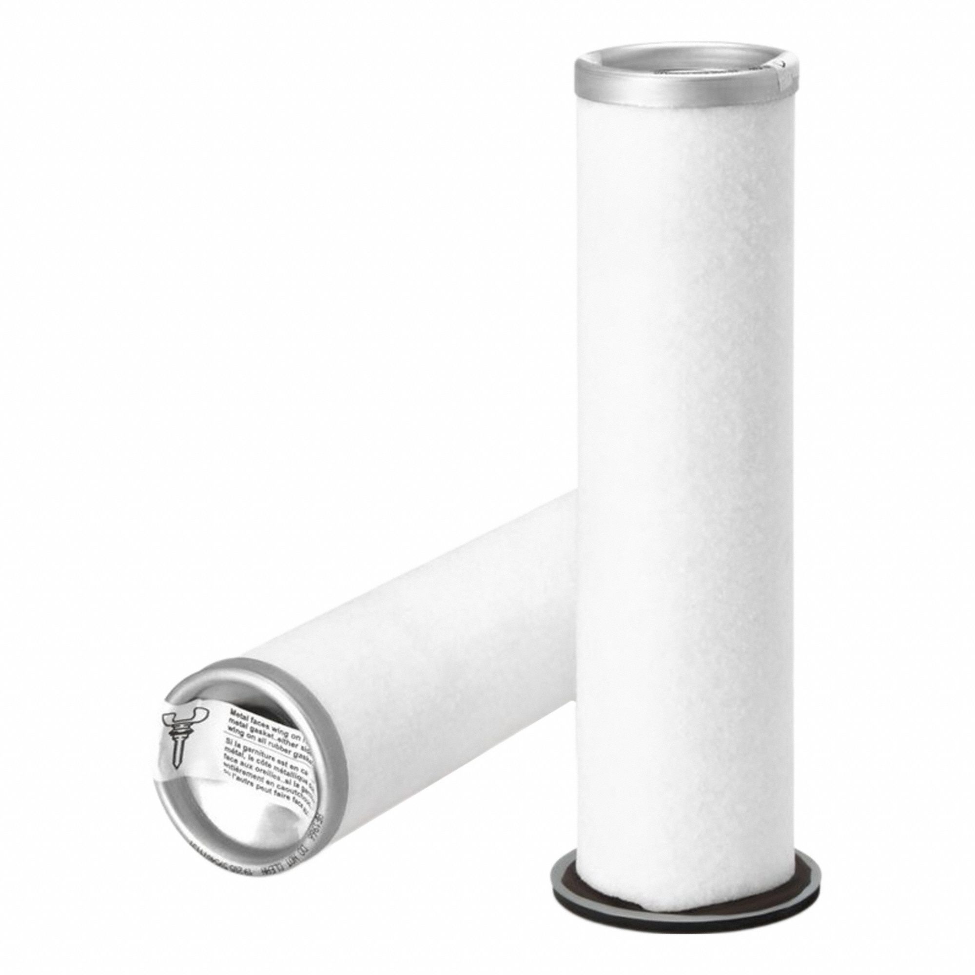 Automotive Air Filter: Round-Oval, Engine, Round, Axial Seal, 2 19/32 in Outside Dia