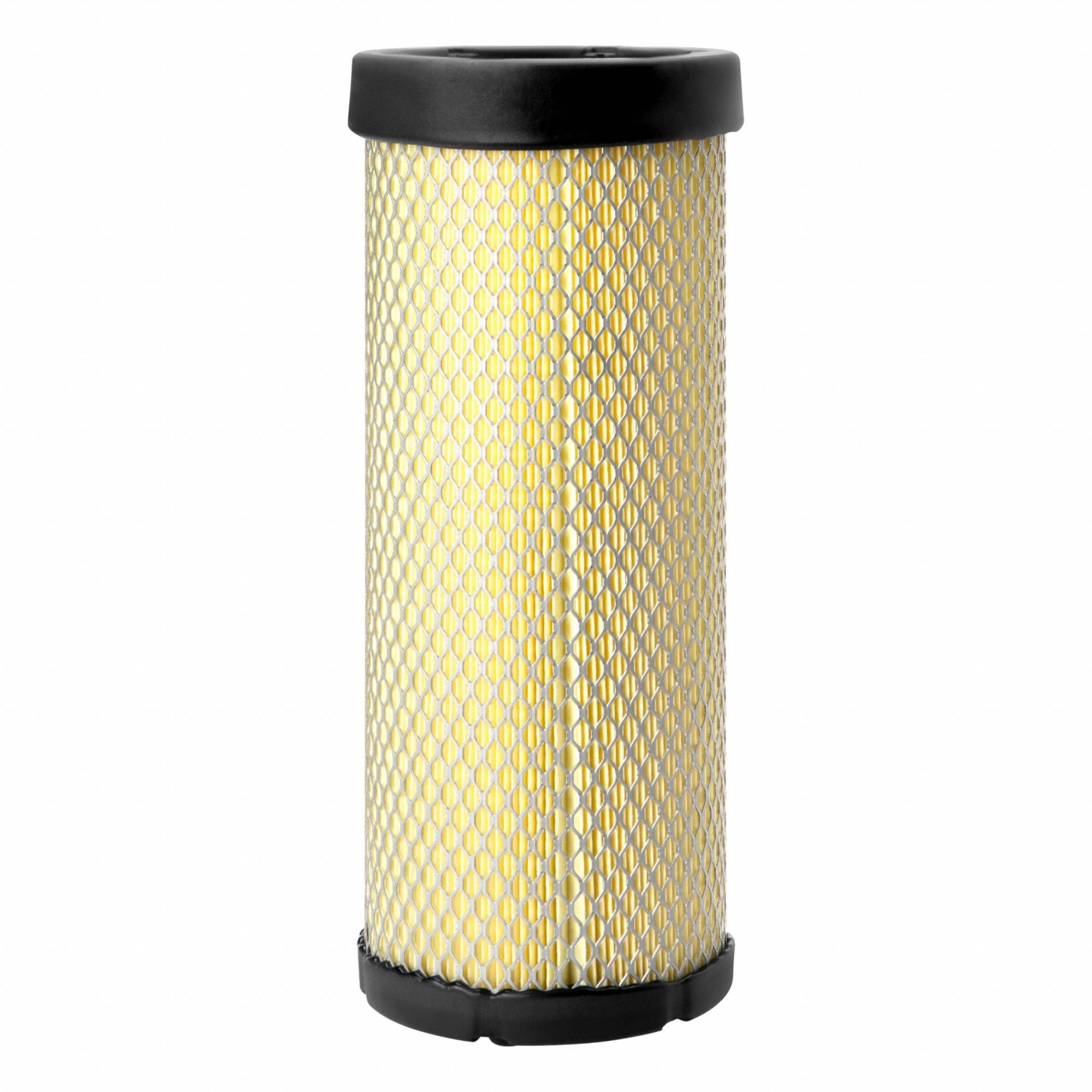 Air Filter: Round-Oval, Engine, Round, Radial Seal, 4 11/16 in Outside Dia, Trucks