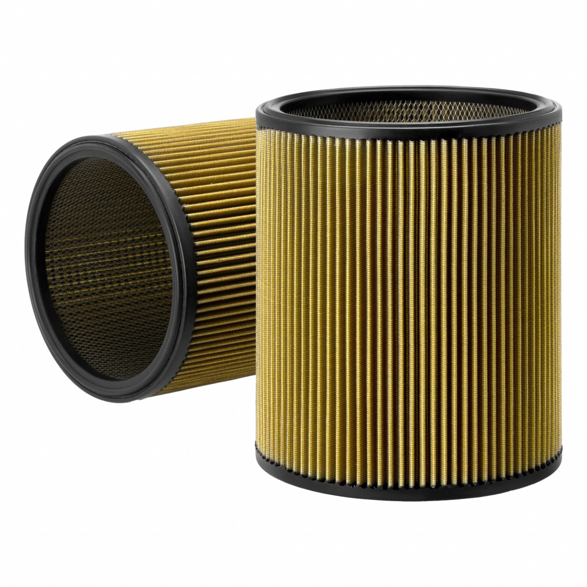 Automotive Air Filter: Round-Oval, Engine, Round, Radial Seal, 8 25/32 in Outside Dia