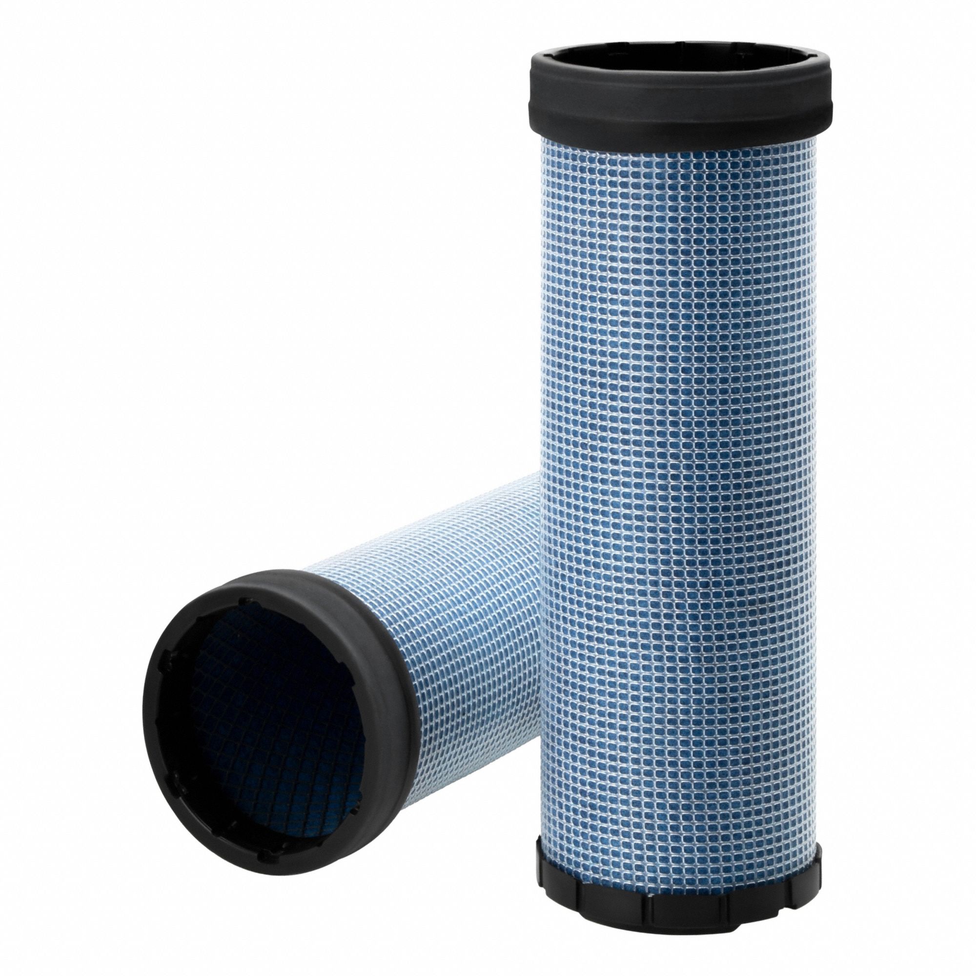 Air Filter: Round-Oval, Engine, Round, Radial Seal, 4 15/16 in Outside Dia, Trucks