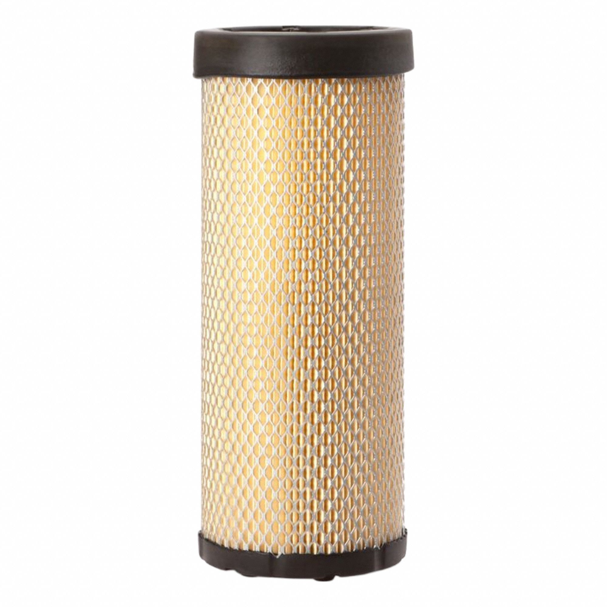 Air Filter: Round-Oval, Engine, Round, Radial Seal, 5 3/16 in Outside Dia, John Deere