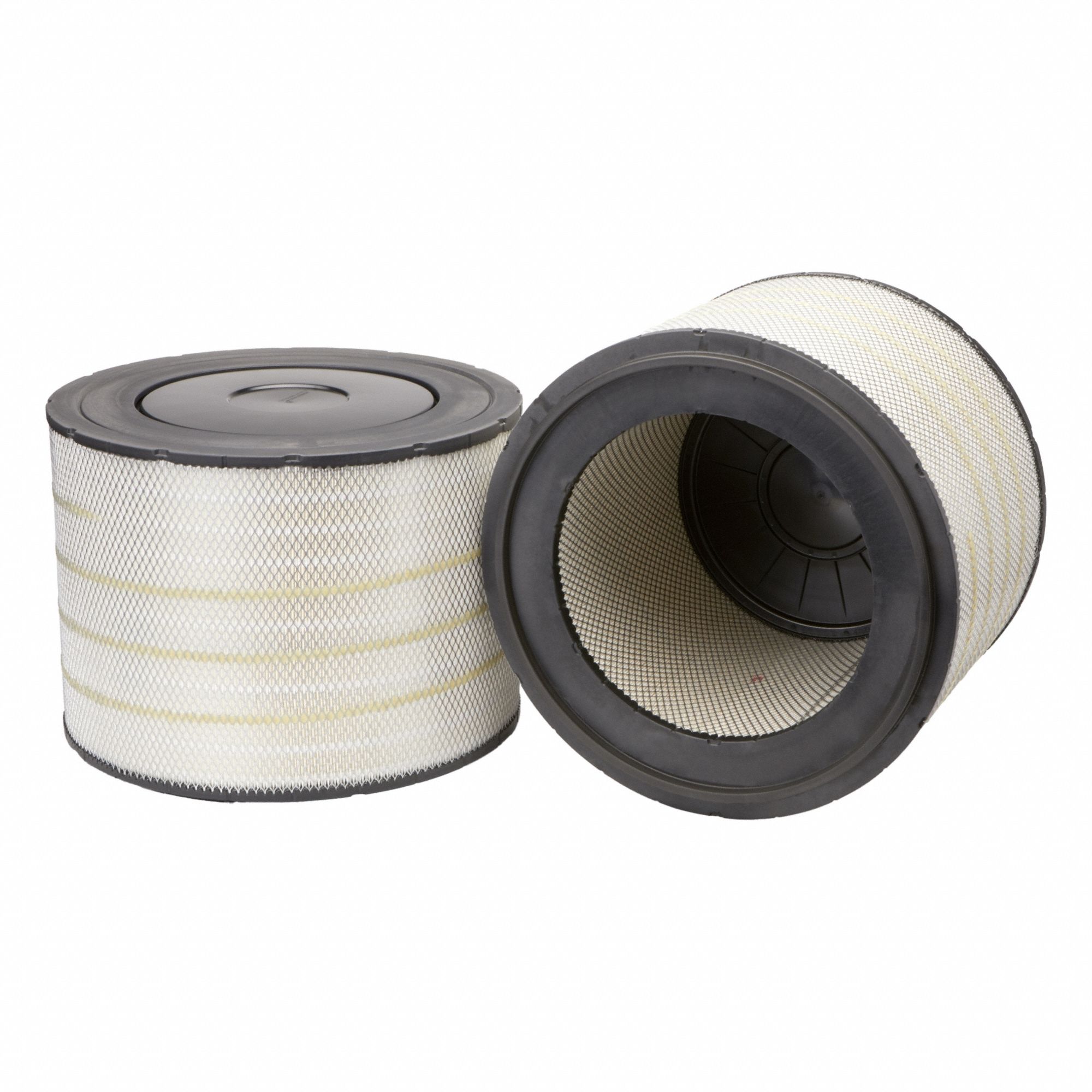 Automotive Air Filter: Round-Oval, Engine, Round, Radial Seal, 19 11/32 in Outside Dia